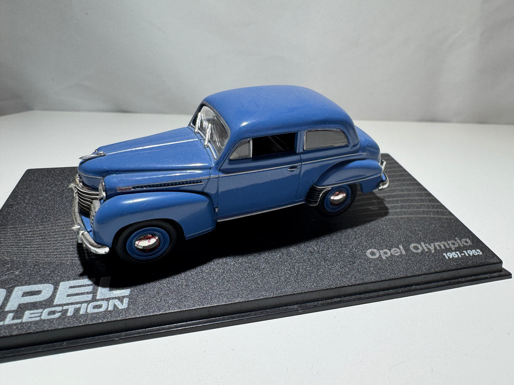 1:43 Atlas Opel Collection Opel Olympia 1951-53 Blau OVP #502
