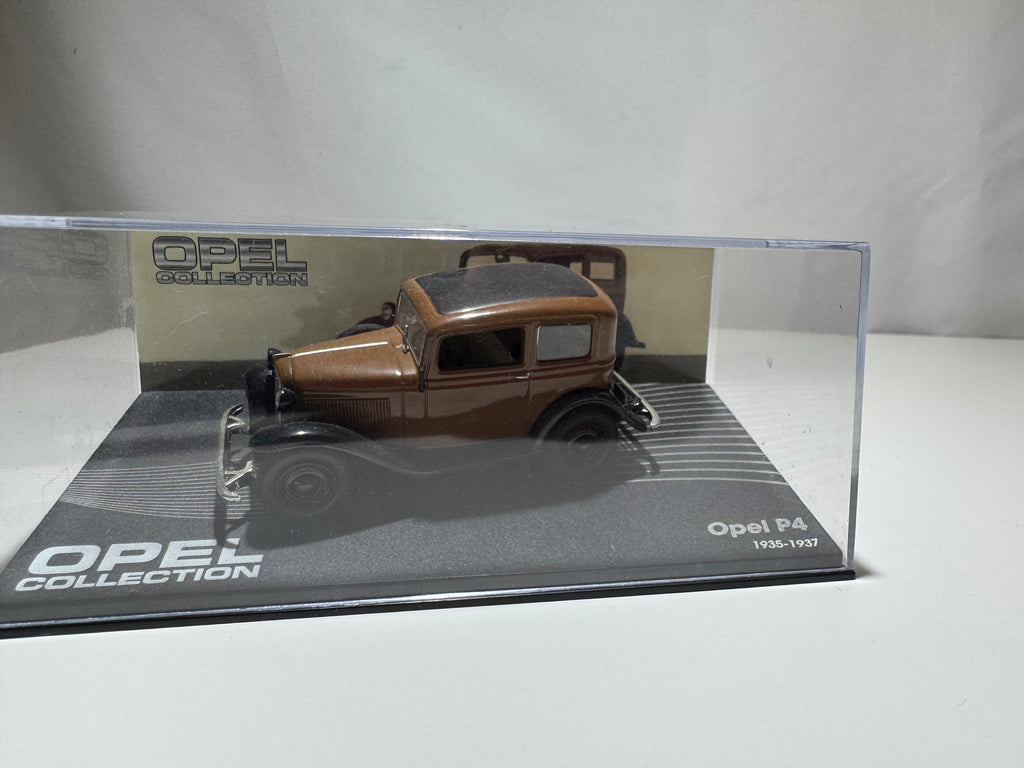 1:43 Atlas Opel Collection Opel P4 Braun OVP #506