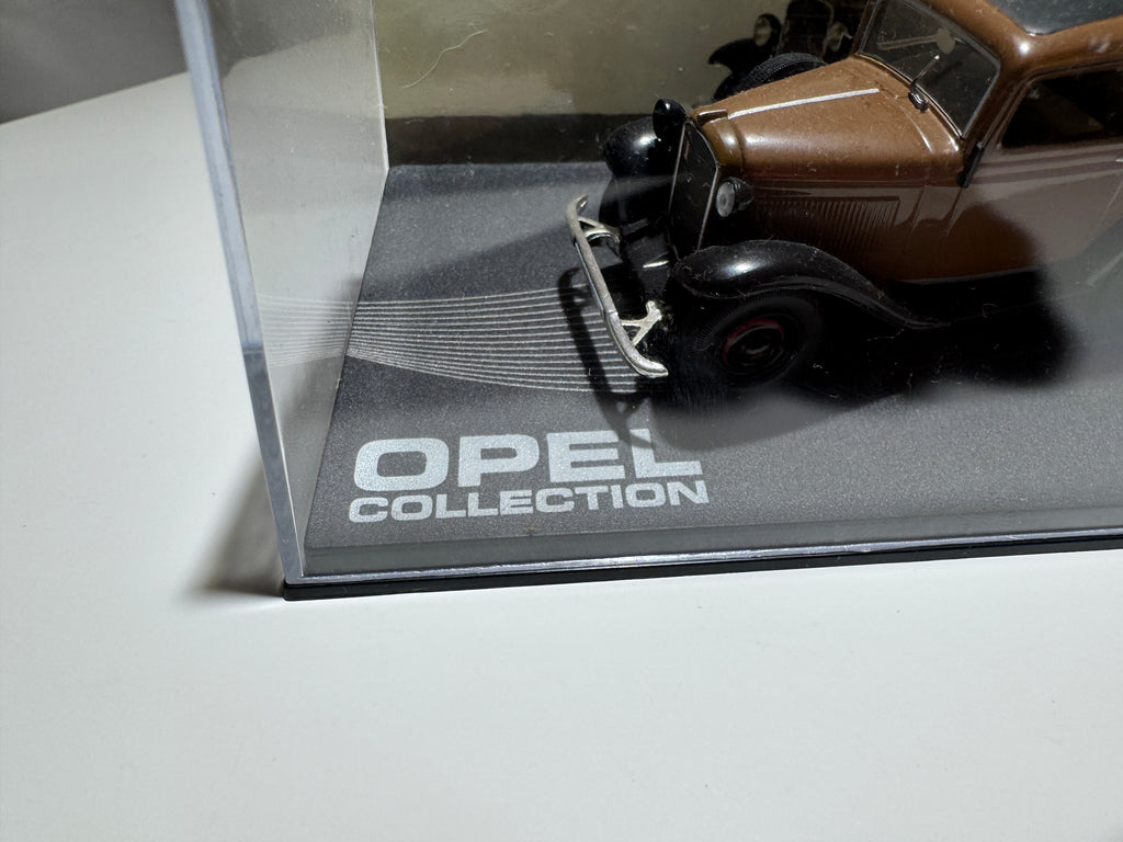 1:43 Atlas Opel Collection Opel P4 Braun OVP #506