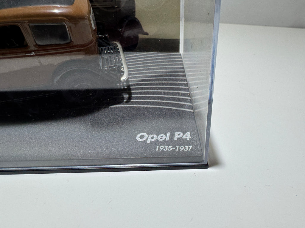 1:43 Atlas Opel Collection Opel P4 Braun OVP #506