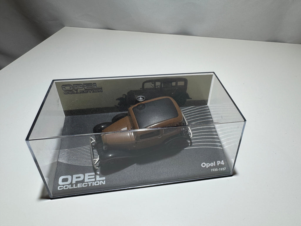 1:43 Atlas Opel Collection Opel P4 Braun OVP #506