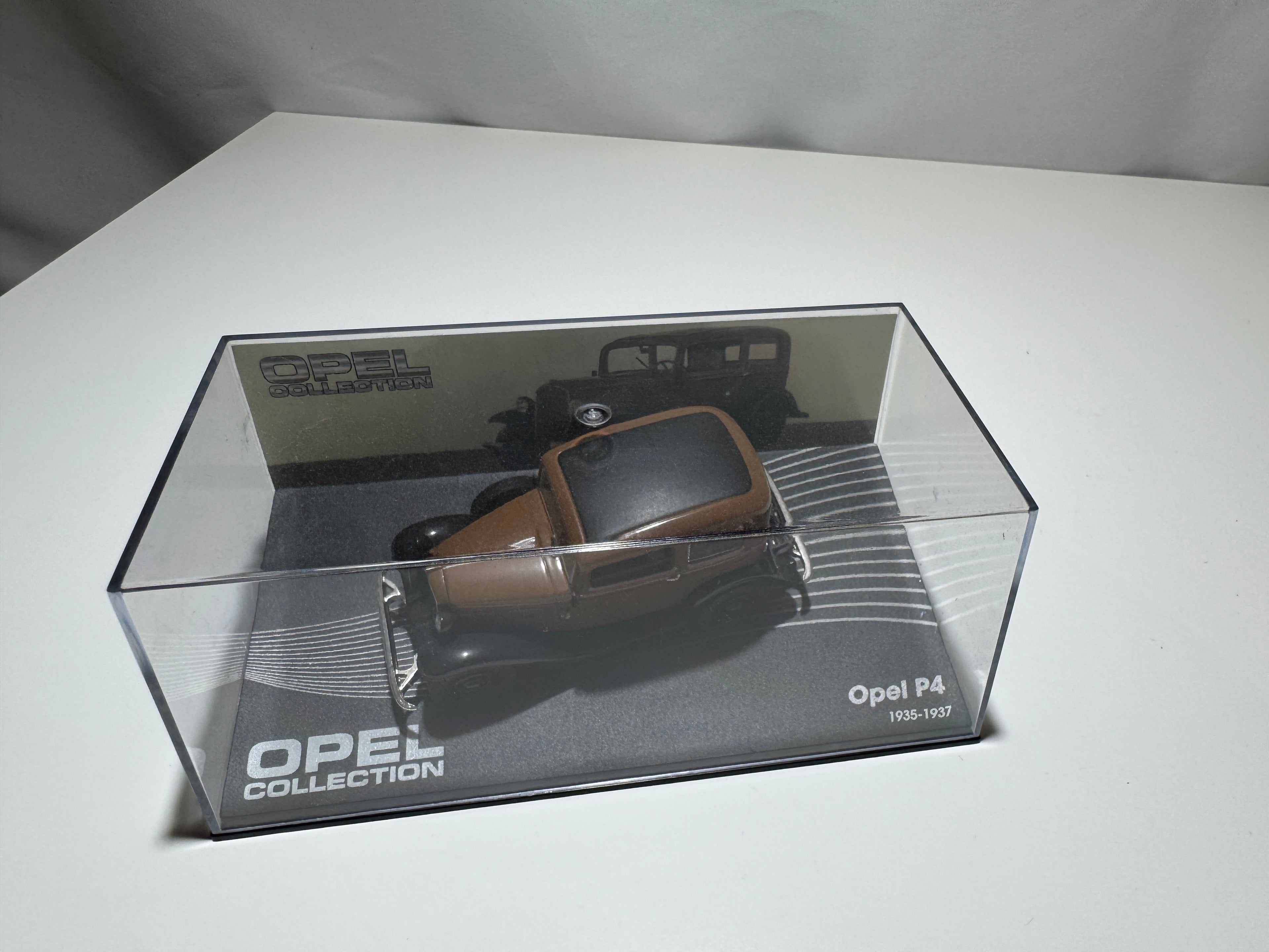 1:43 Atlas Opel Collection Opel P4 Braun OVP #506