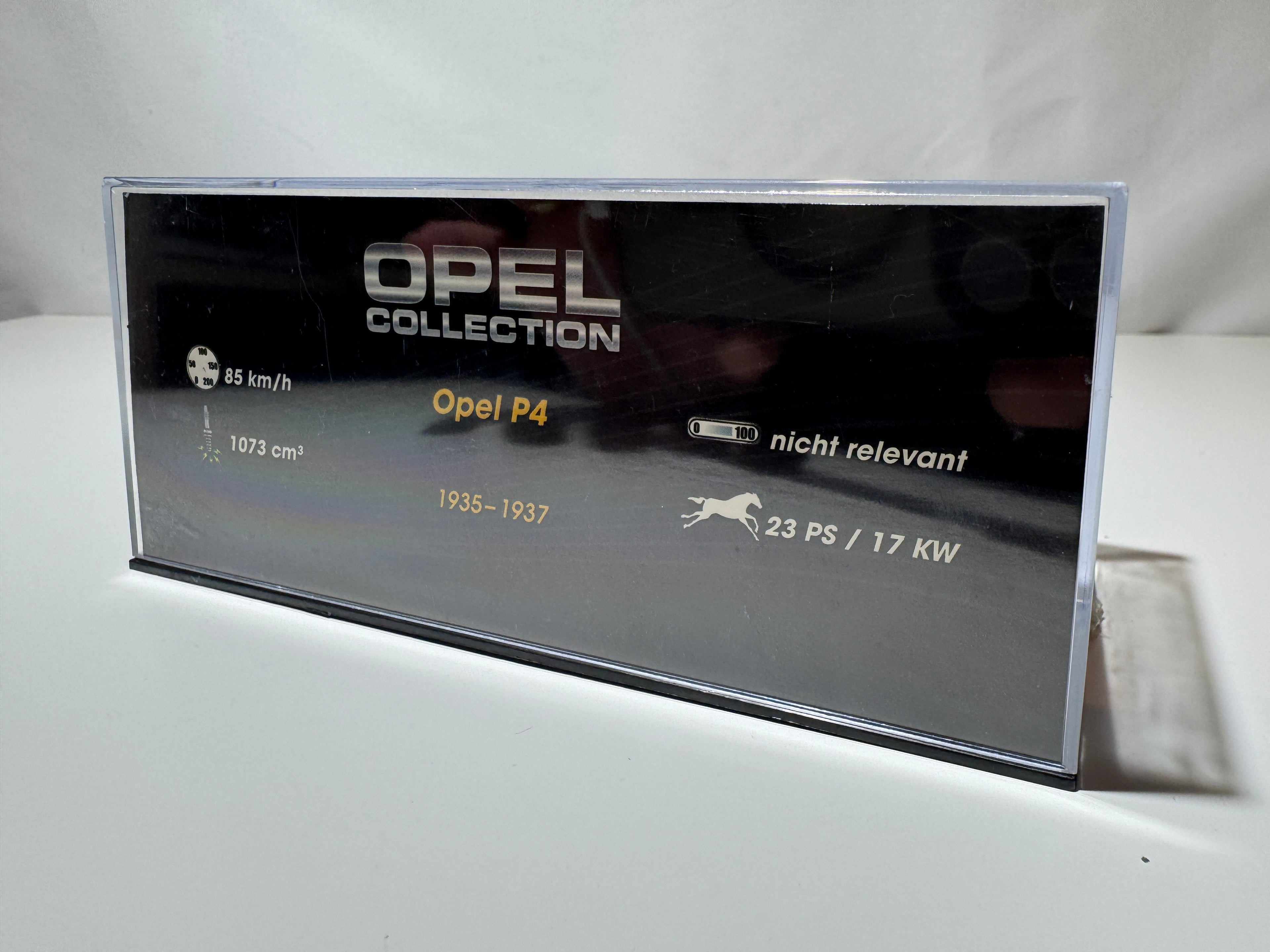 1:43 Atlas Opel Collection Opel P4 Braun OVP #506