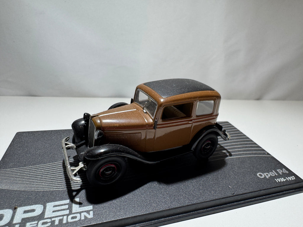 1:43 Atlas Opel Collection Opel P4 Braun OVP #506