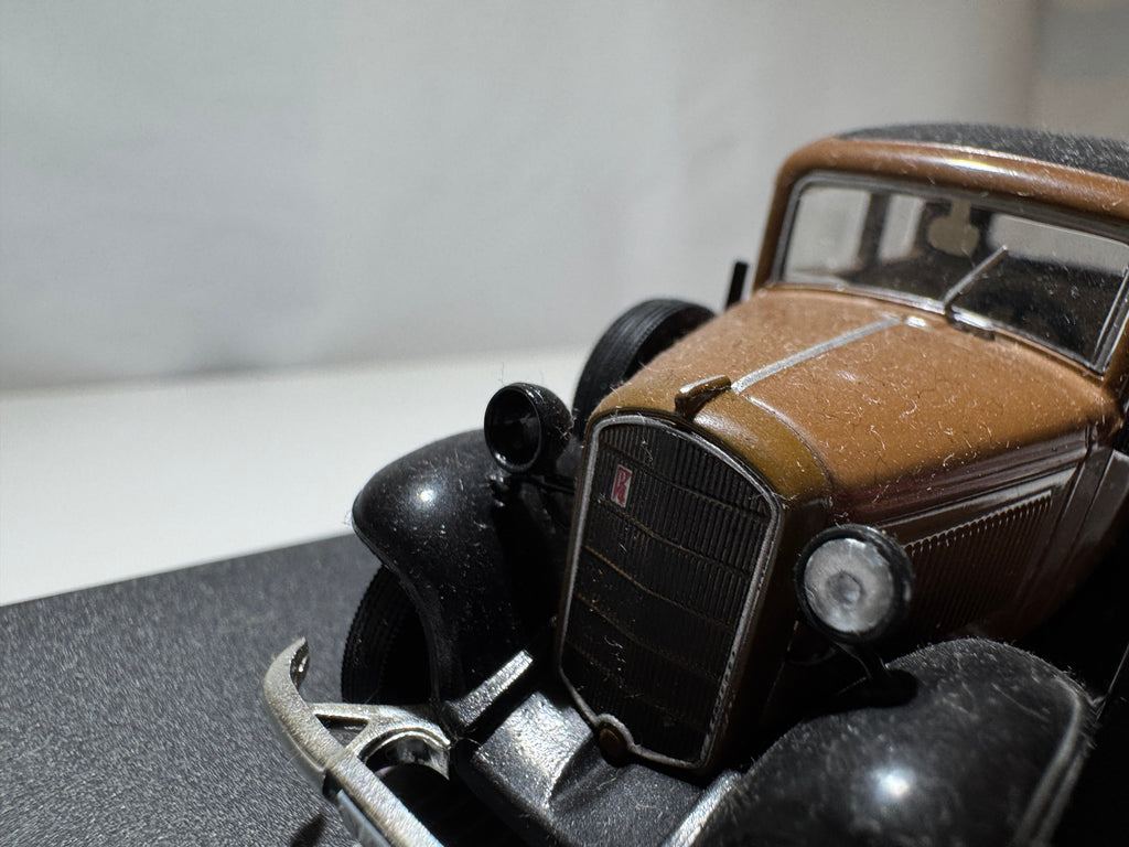 1:43 Atlas Opel Collection Opel P4 Braun OVP #506