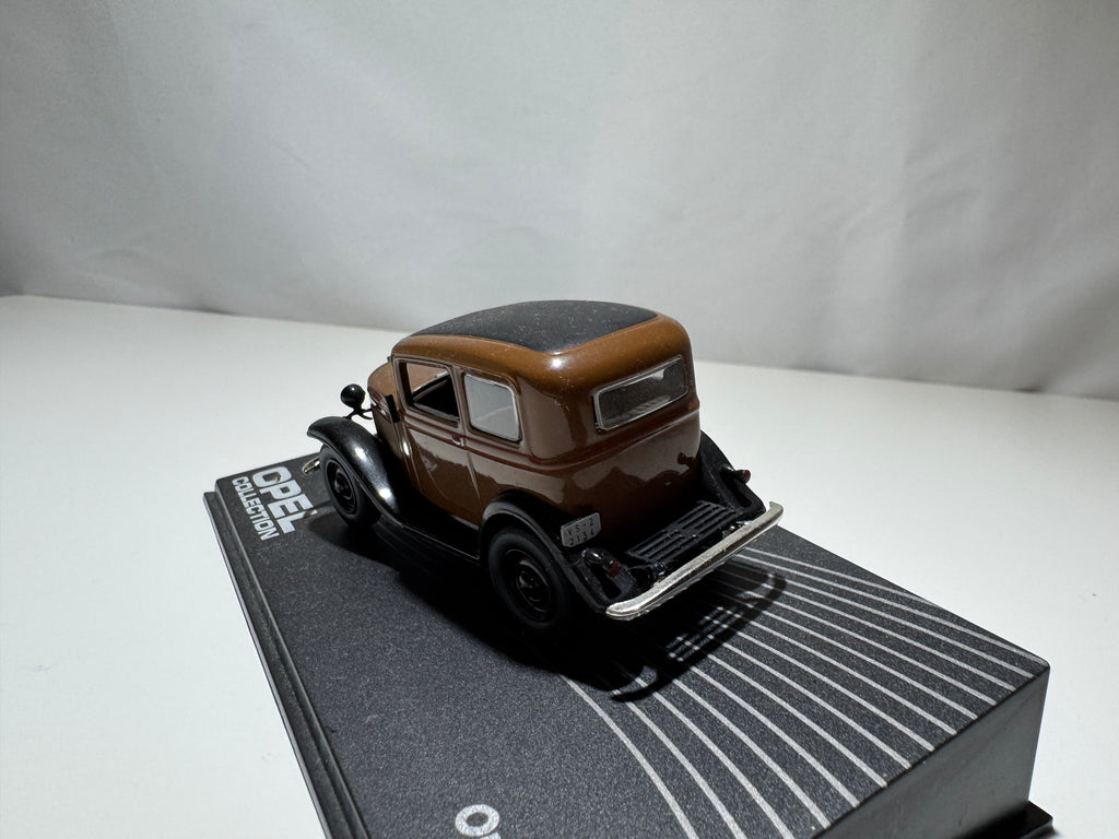1:43 Atlas Opel Collection Opel P4 Braun OVP #506