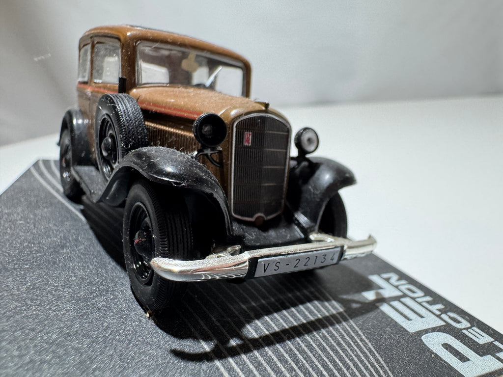 1:43 Atlas Opel Collection Opel P4 Braun OVP #506