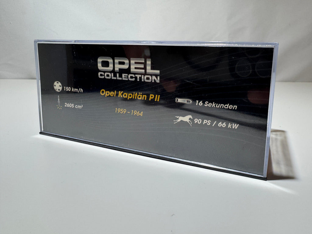1:43 Atlas Opel Collection Opel Kapitän P11 1959-64 Rot-Weiß OVP #508