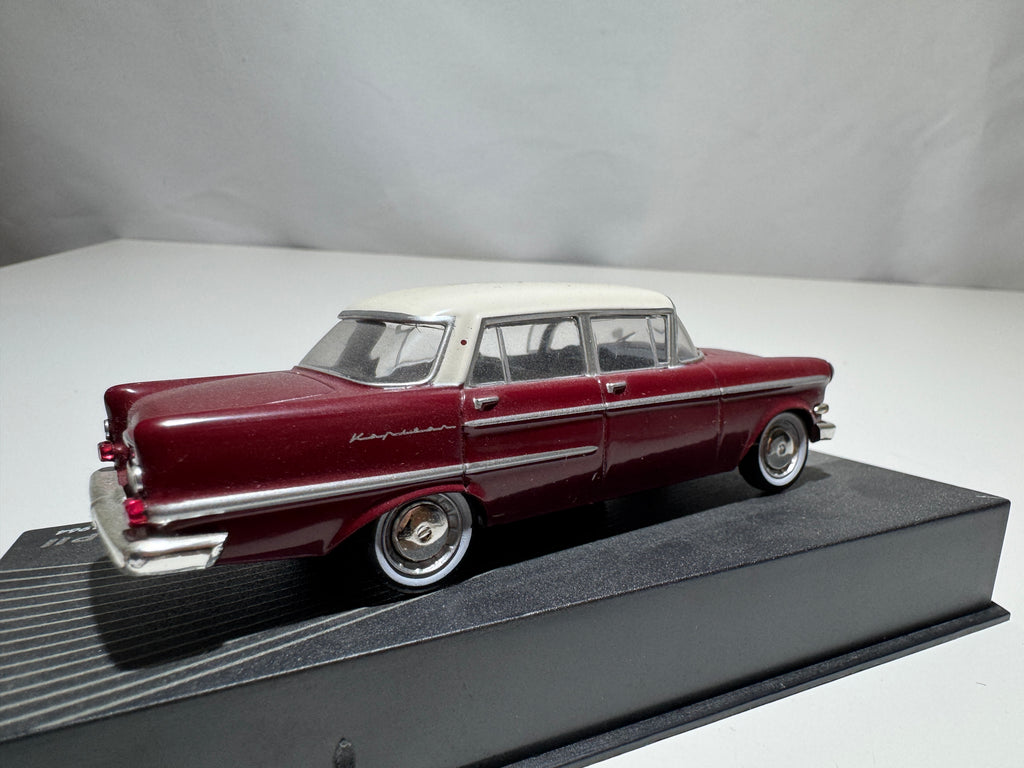 1:43 Atlas Opel Collection Opel Kapitän P11 1959-64 Rot-Weiß OVP #508