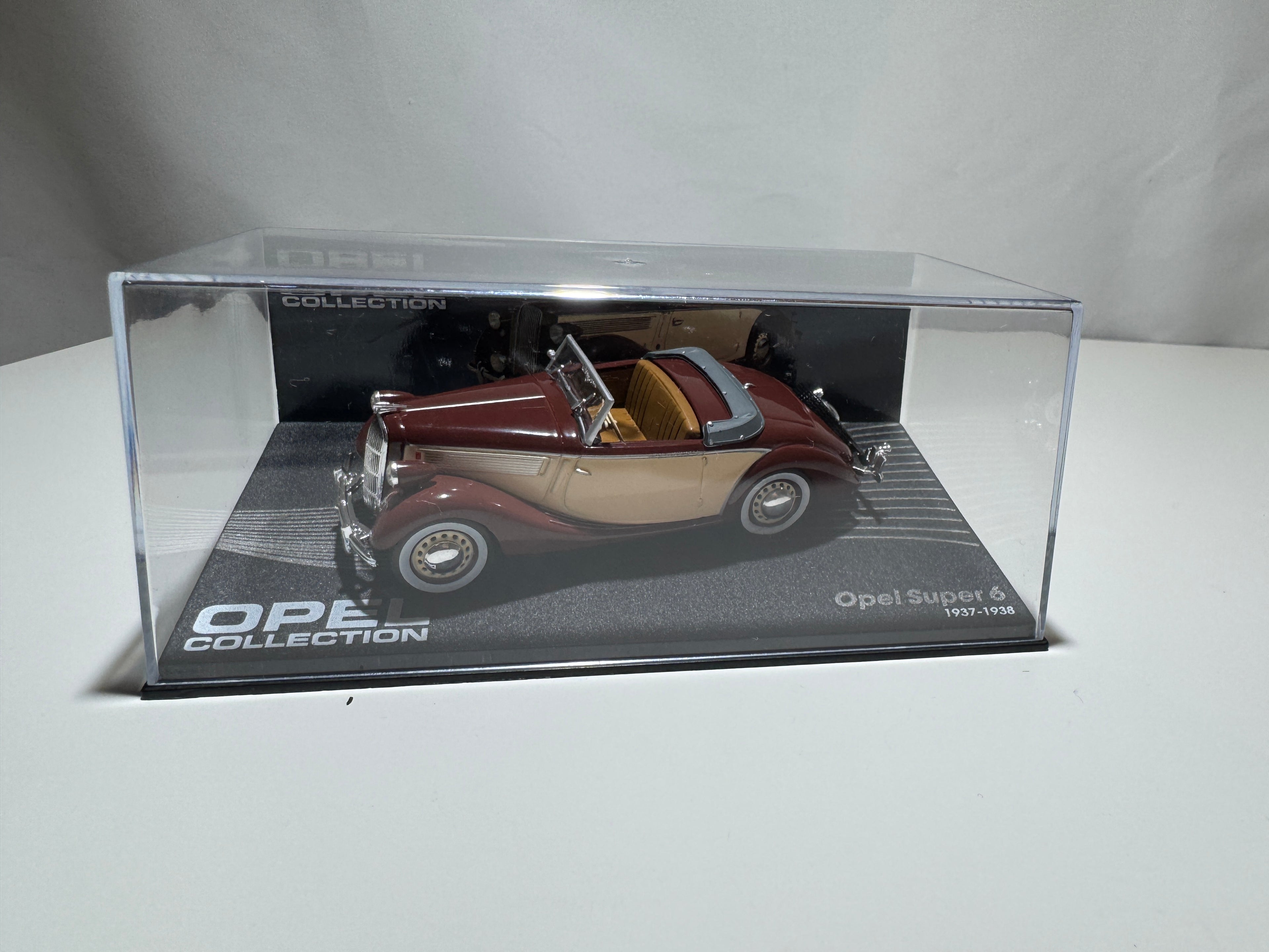 1:43 Atlas Opel Collection Opel Super 6 1937-38 Braun OVP #511