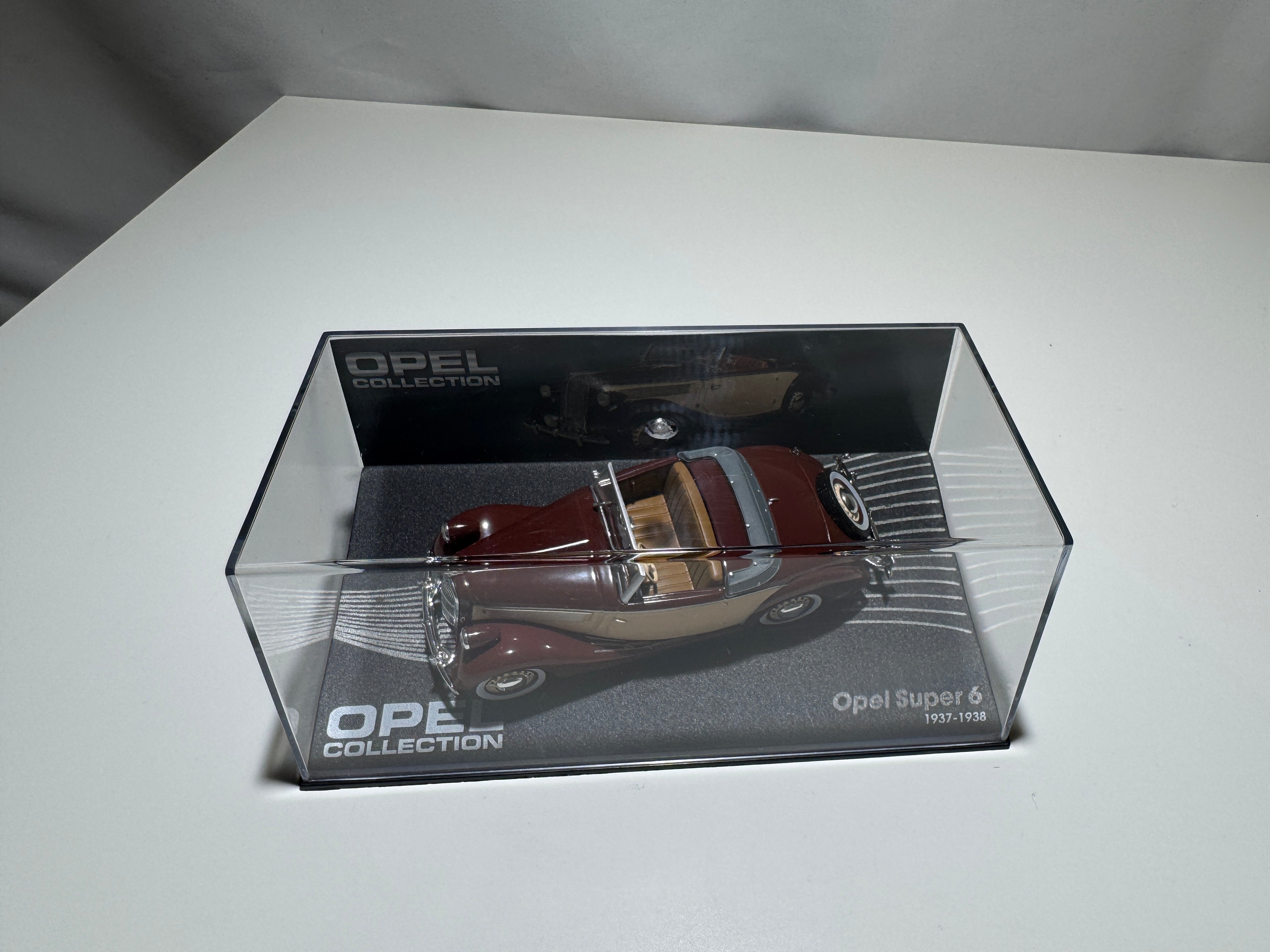 1:43 Atlas Opel Collection Opel Super 6 1937-38 Braun OVP #511