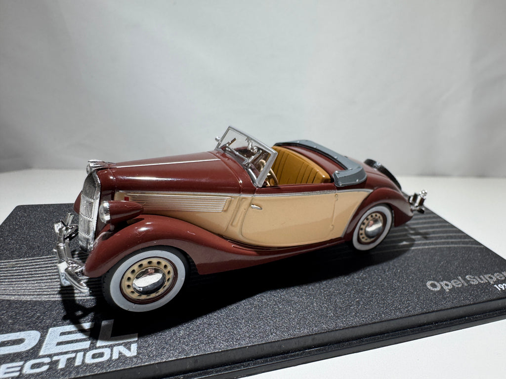1:43 Atlas Opel Collection Opel Super 6 1937-38 Braun OVP #511
