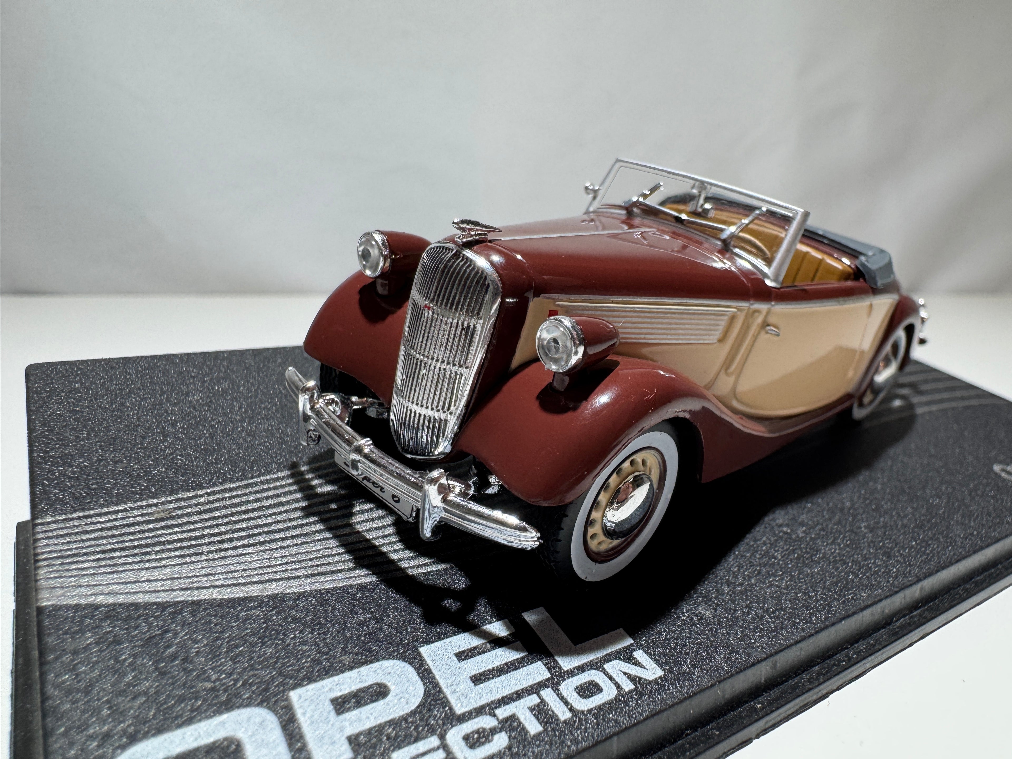 1:43 Atlas Opel Collection Opel Super 6 1937-38 Braun OVP #511