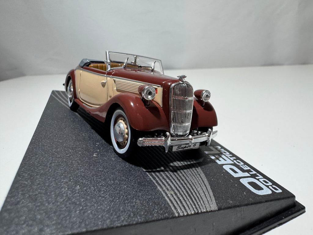 1:43 Atlas Opel Collection Opel Super 6 1937-38 Braun OVP #511