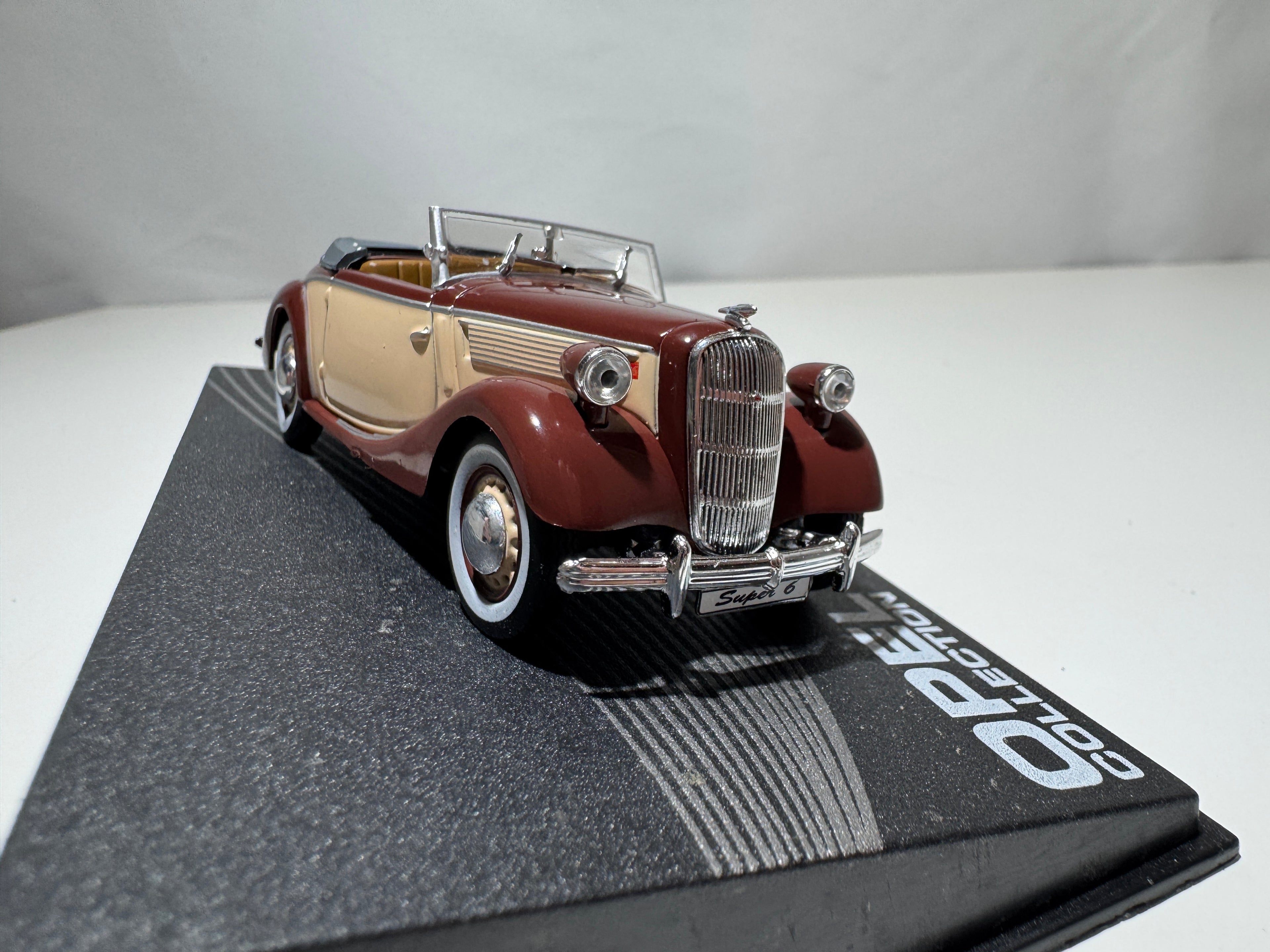 1:43 Atlas Opel Collection Opel Super 6 1937-38 Braun OVP #511