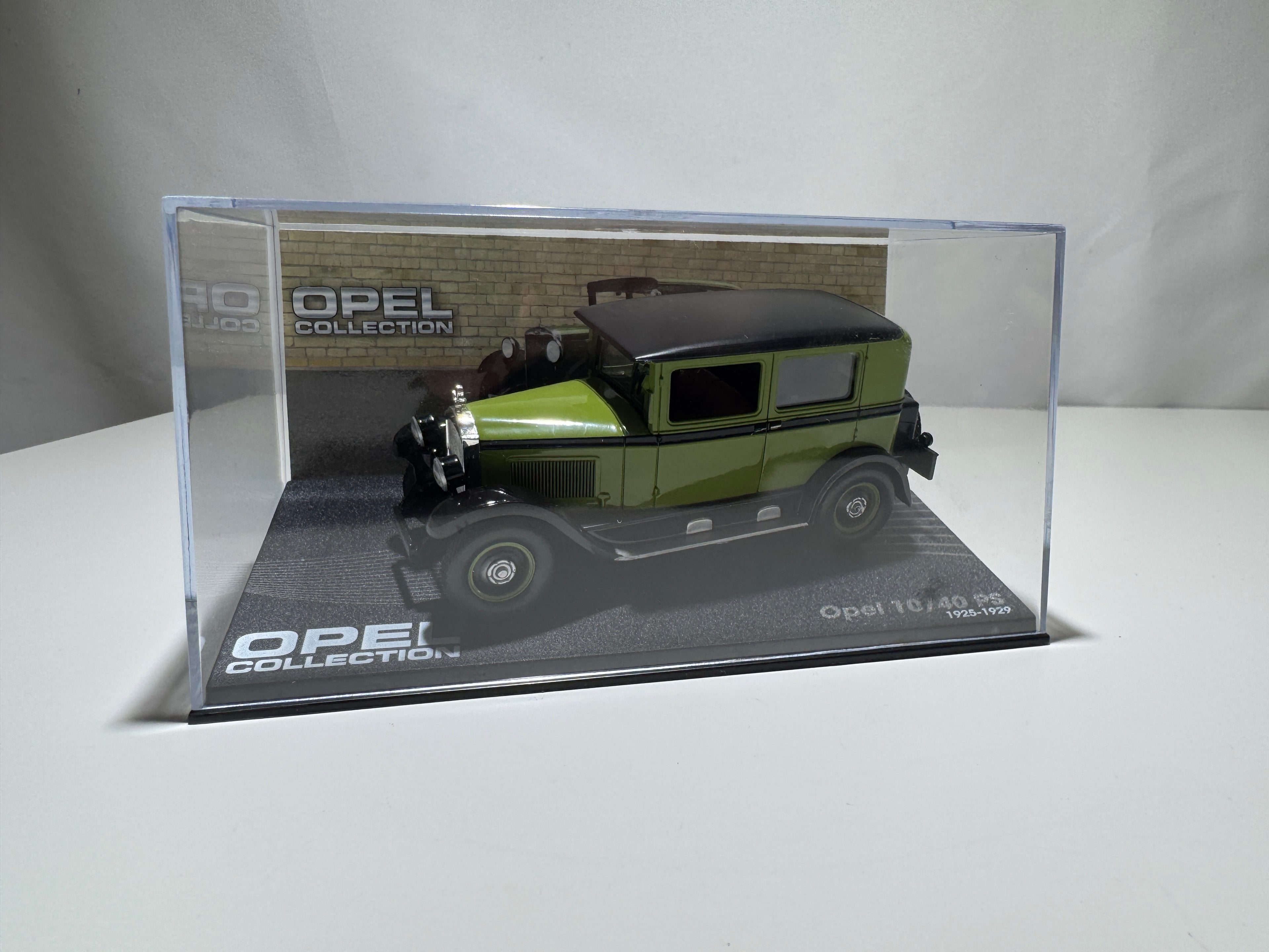 1:43 Atlas Opel Collection Opel 10/40 PS 1925-29 Grün OVP #512