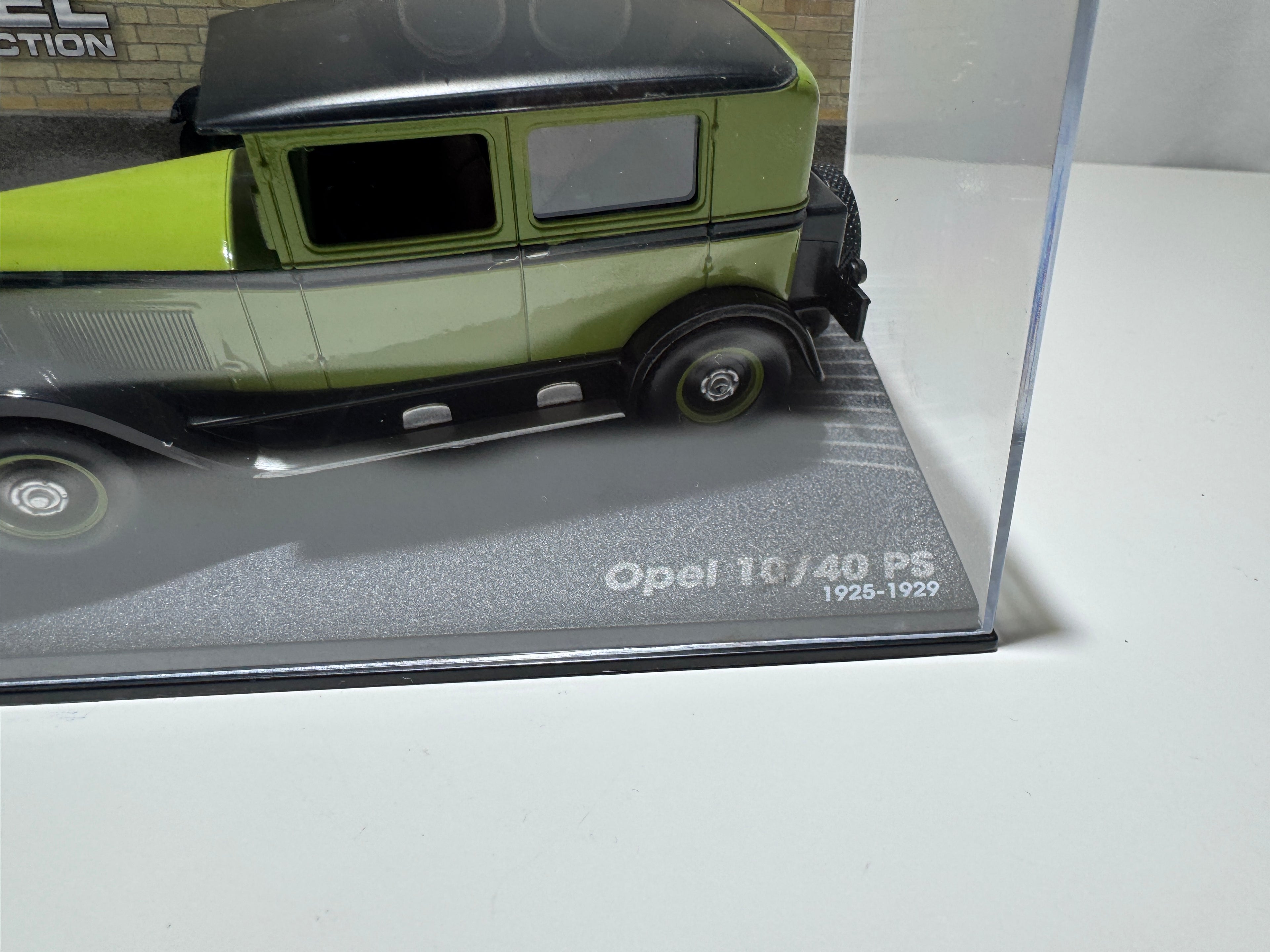 1:43 Atlas Opel Collection Opel 10/40 PS 1925-29 Grün OVP #512