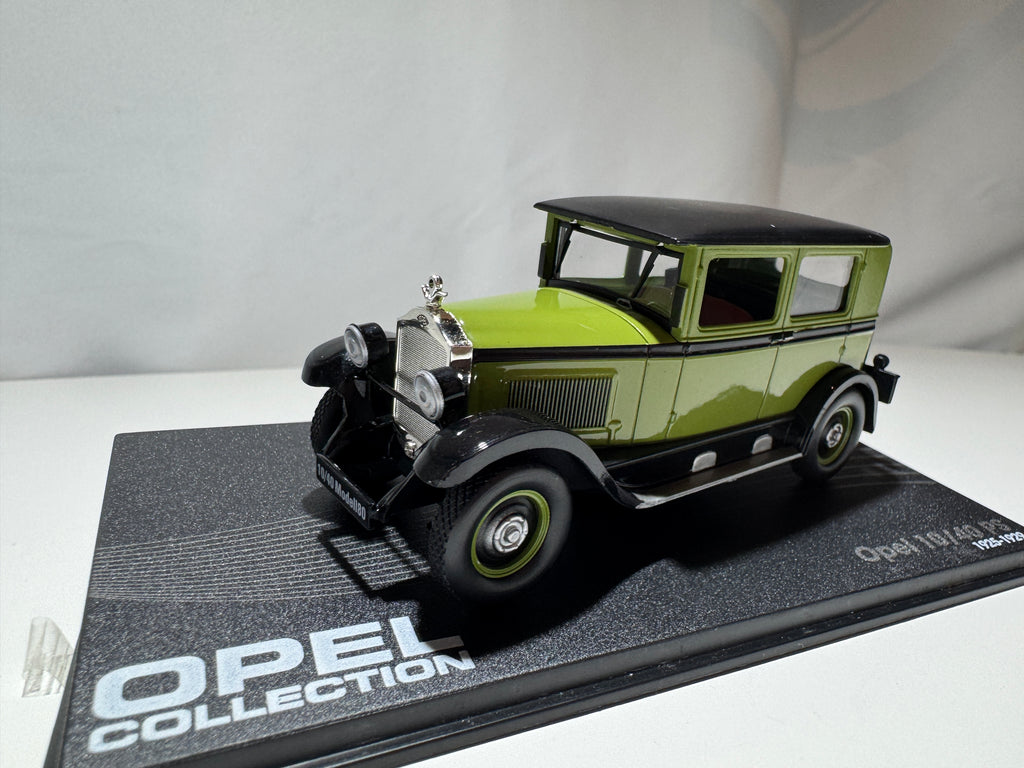 1:43 Atlas Opel Collection Opel 10/40 PS 1925-29 Grün OVP #512