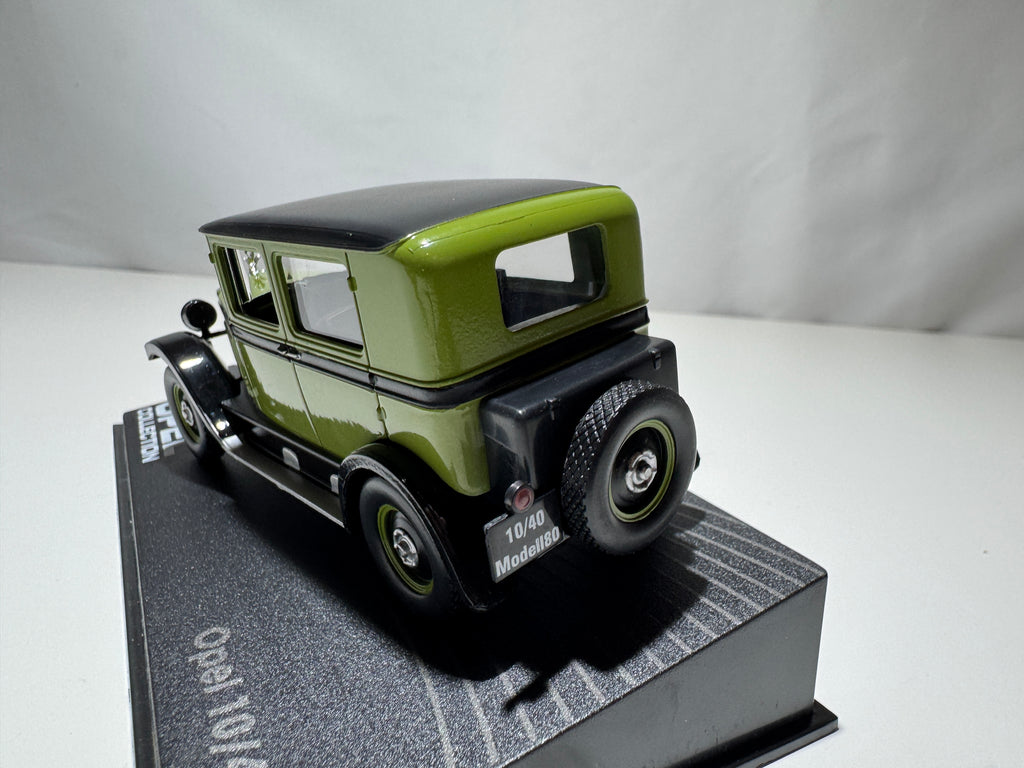 1:43 Atlas Opel Collection Opel 10/40 PS 1925-29 Grün OVP #512