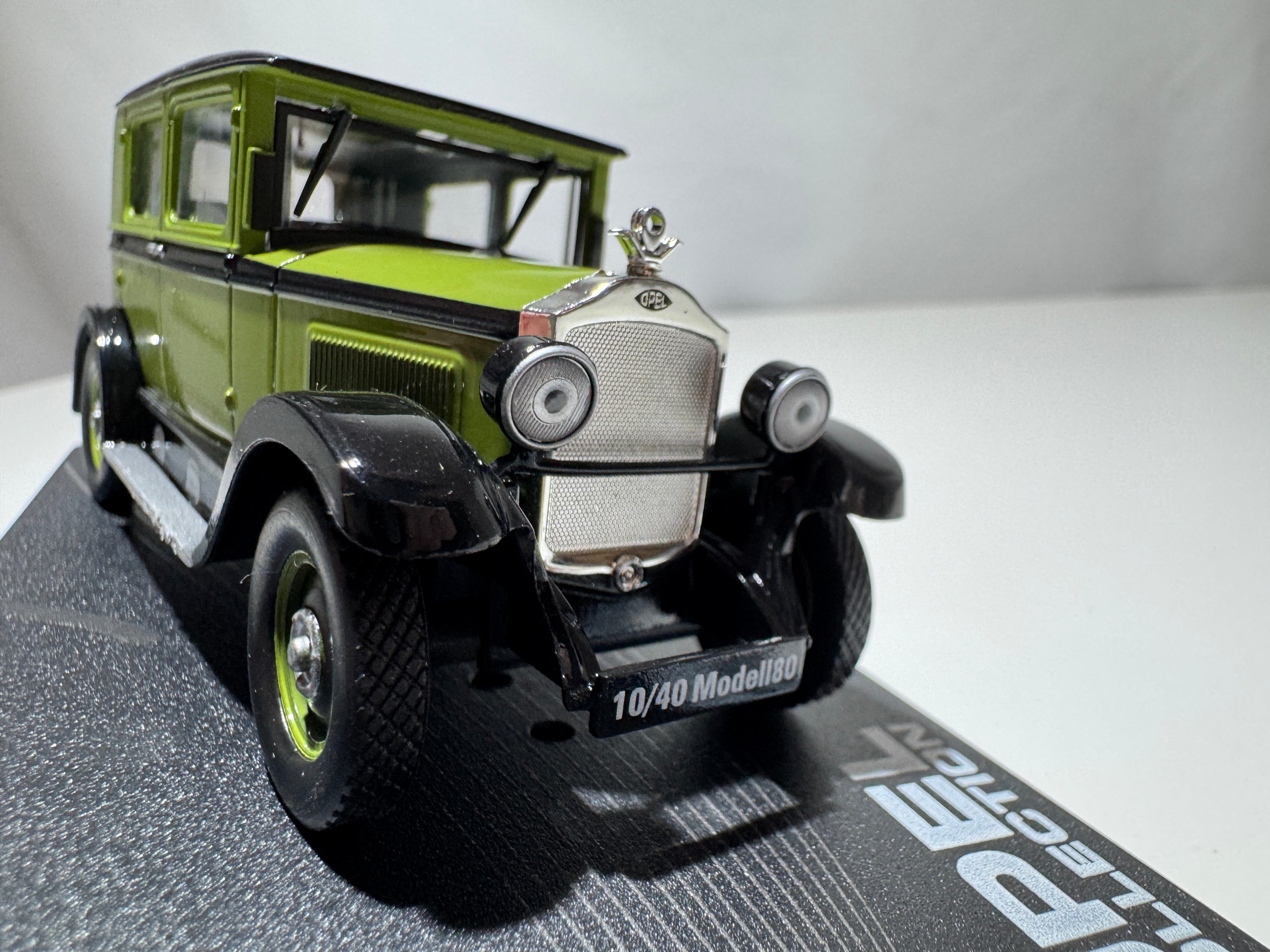 1:43 Atlas Opel Collection Opel 10/40 PS 1925-29 Grün OVP #512