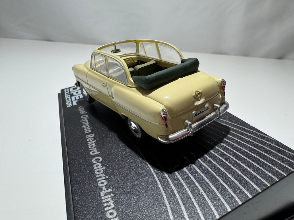 1:43 Atlas Opel Collection Opel Olympia Rekord Cabrio-Limousine 1954-56 OVP #514