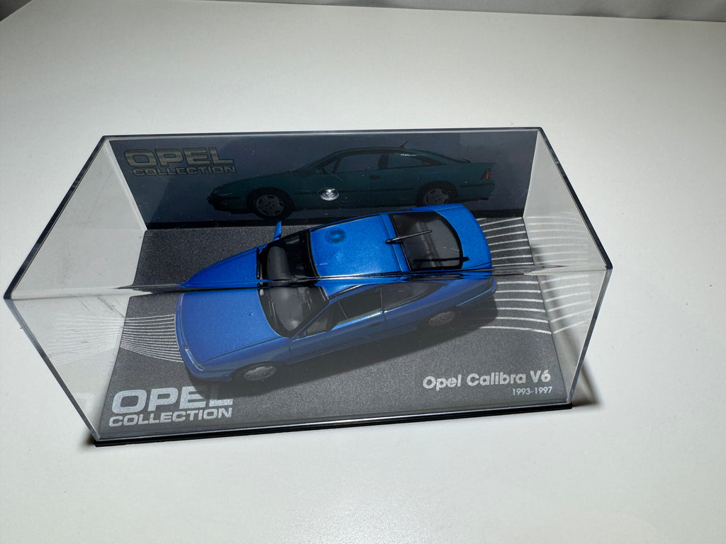 1:43 Atlas Opel Collection Opel Calibra V6 Blau OVP #519