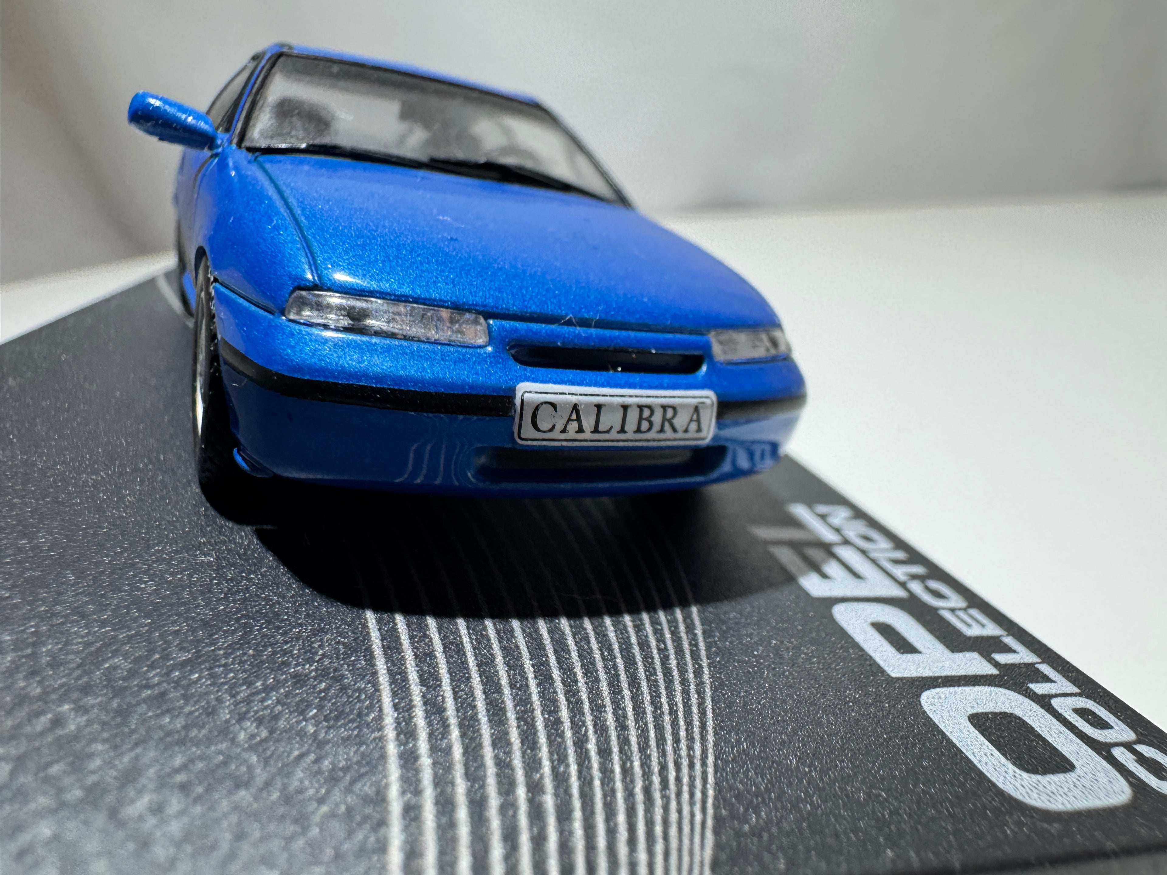 1:43 Atlas Opel Collection Opel Calibra V6 Blau OVP #519