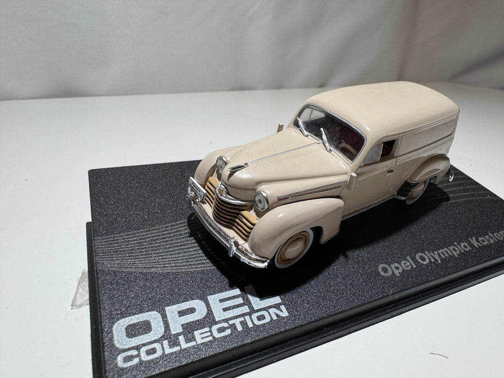 1:43 Atlas Opel Collection Opel Olympia Kastenwagen 1950-53 Braun OVP #525