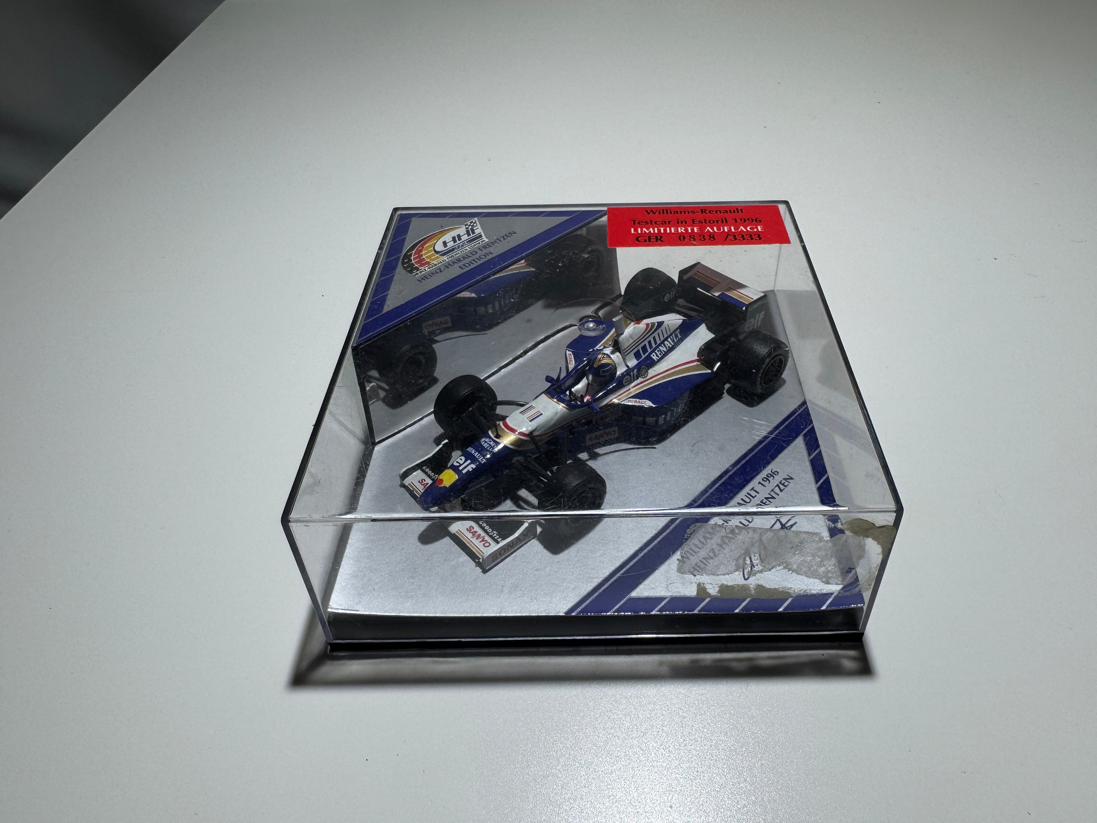 1:43 Heinz-Harald Frentzen Edition Williams-Renault 1996 Formel 1 Neu OVP 0838/3333 #539