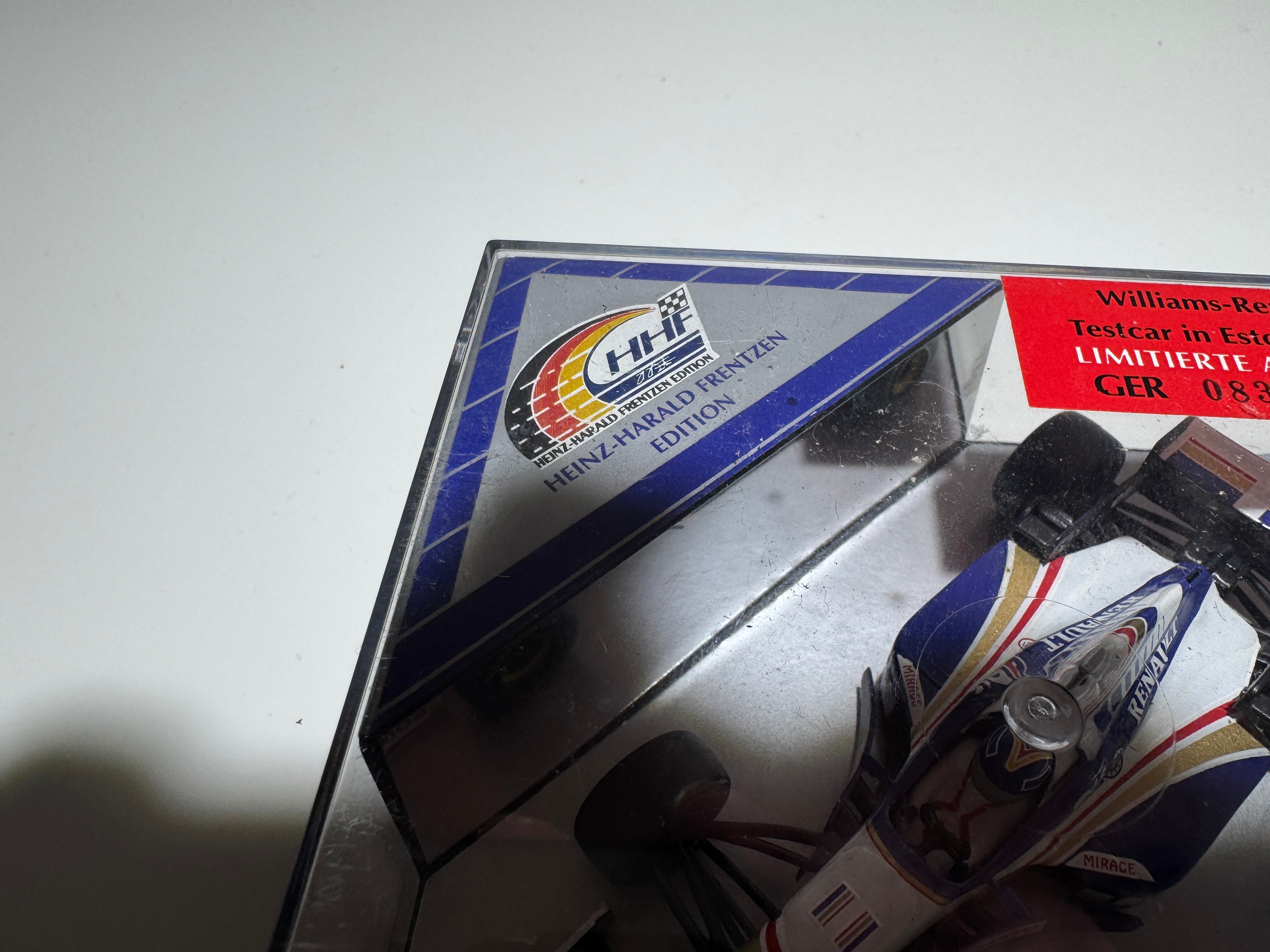 1:43 Heinz-Harald Frentzen Edition Williams-Renault 1996 Formel 1 Neu OVP 0838/3333 #539