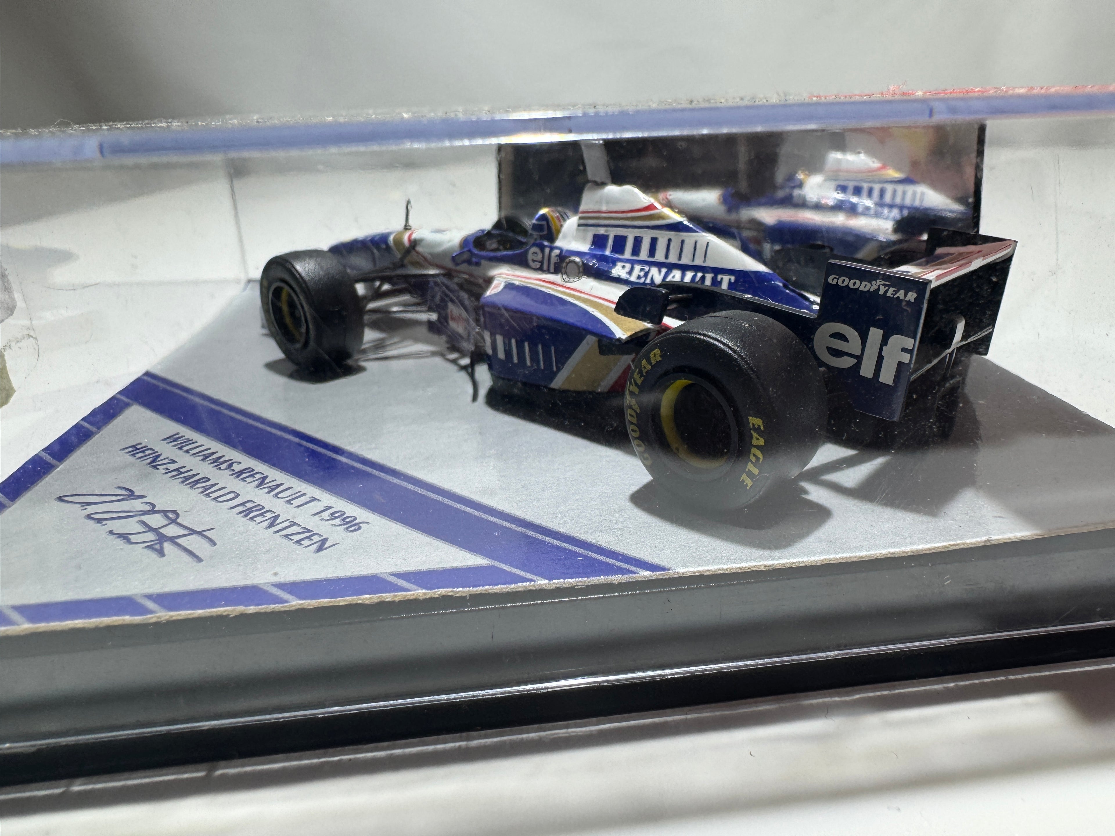 1:43 Heinz-Harald Frentzen Edition Williams-Renault 1996 Formel 1 Neu OVP 0838/3333 #539