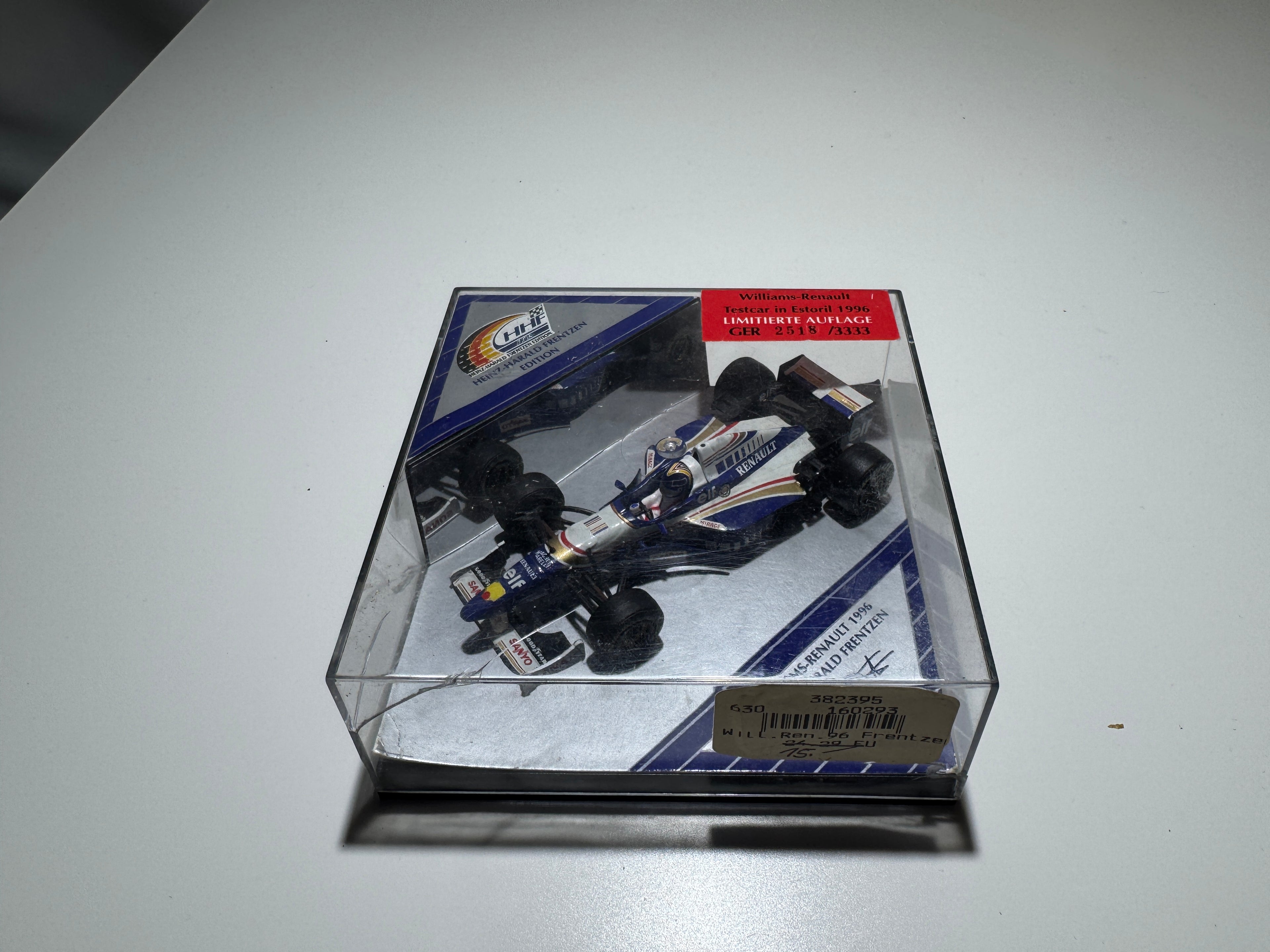 1:43 Heinz-Harald Frentzen Edition Williams-Renault 1996 Formel 1 Neu OVP 2518/3333 #540