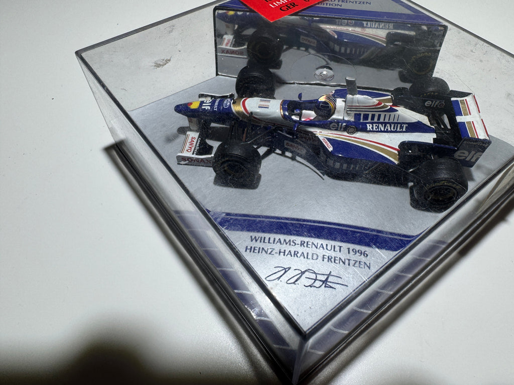1:43 Heinz-Harald Frentzen Edition Williams-Renault 1996 Formel 1 Neu OVP 0003/3333 #541