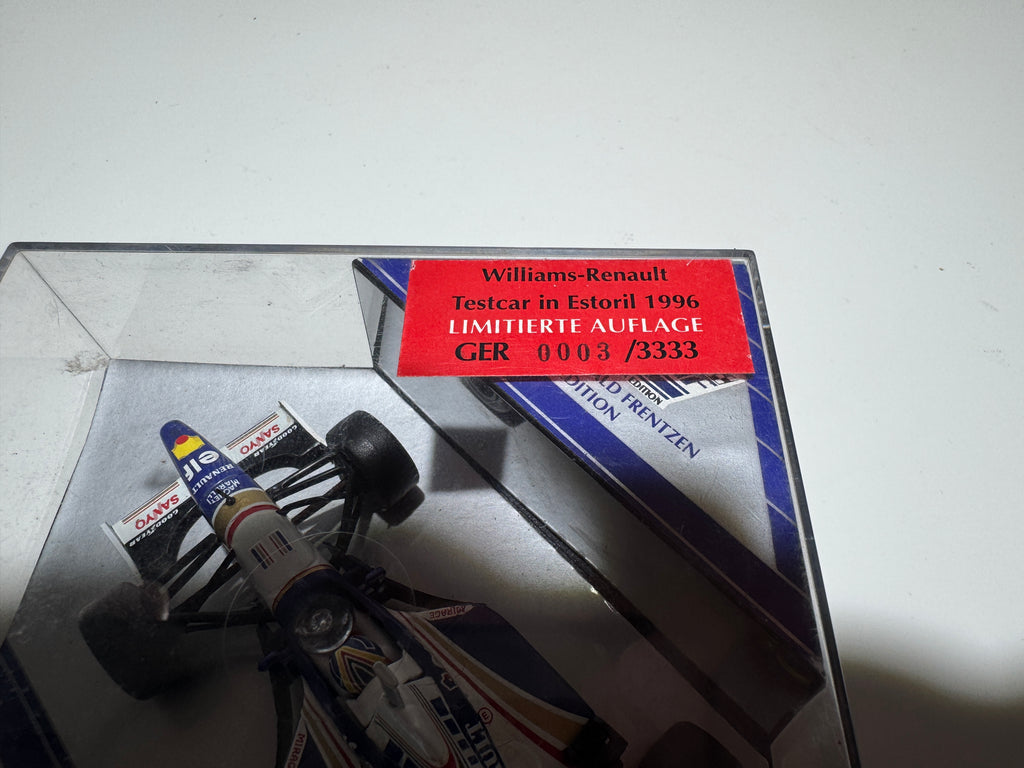 1:43 Heinz-Harald Frentzen Edition Williams-Renault 1996 Formel 1 Neu OVP 0003/3333 #541