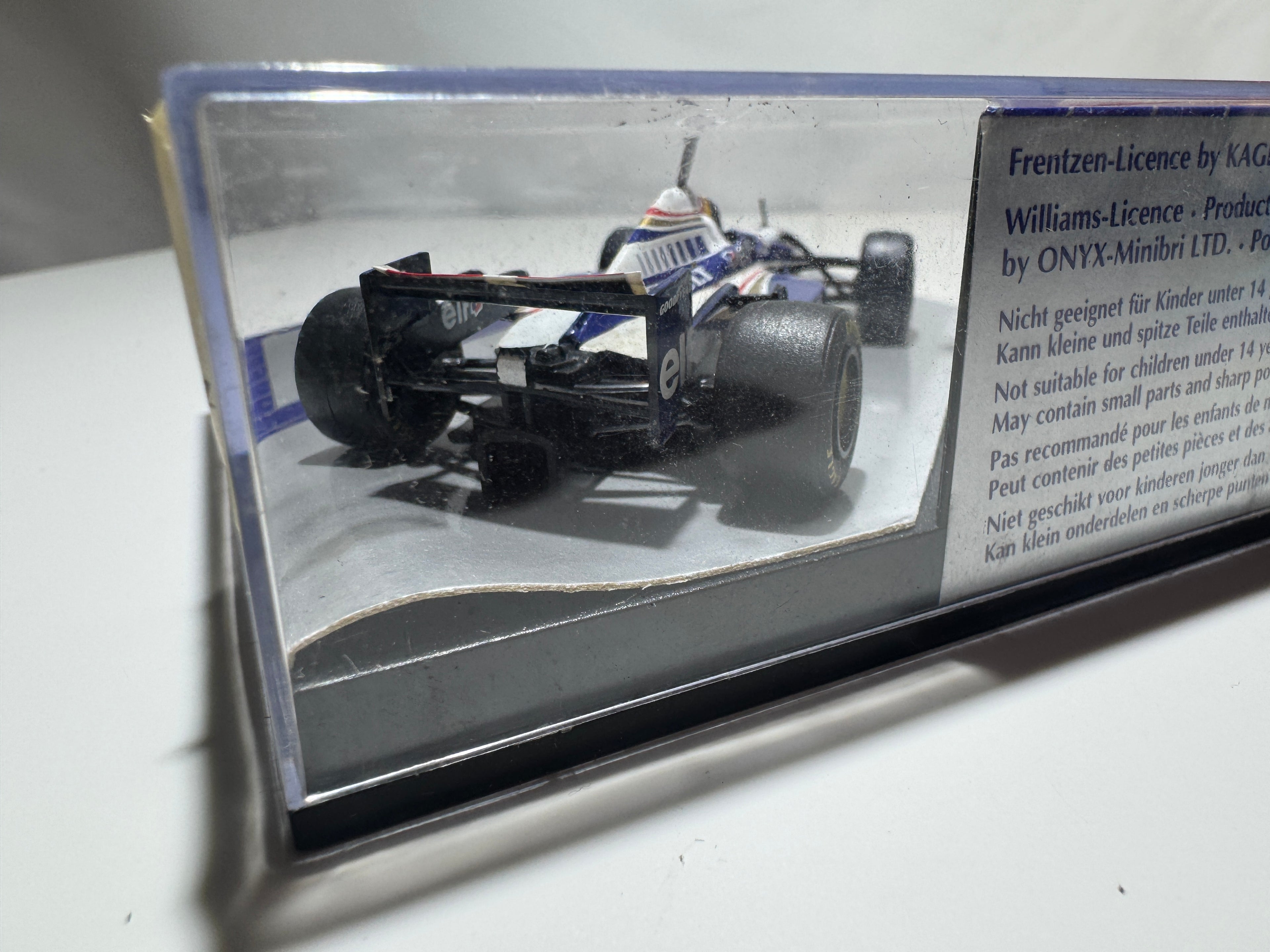 1:43 Heinz-Harald Frentzen Edition Williams-Renault 1996 Formel 1 Neu OVP 0003/3333 #541