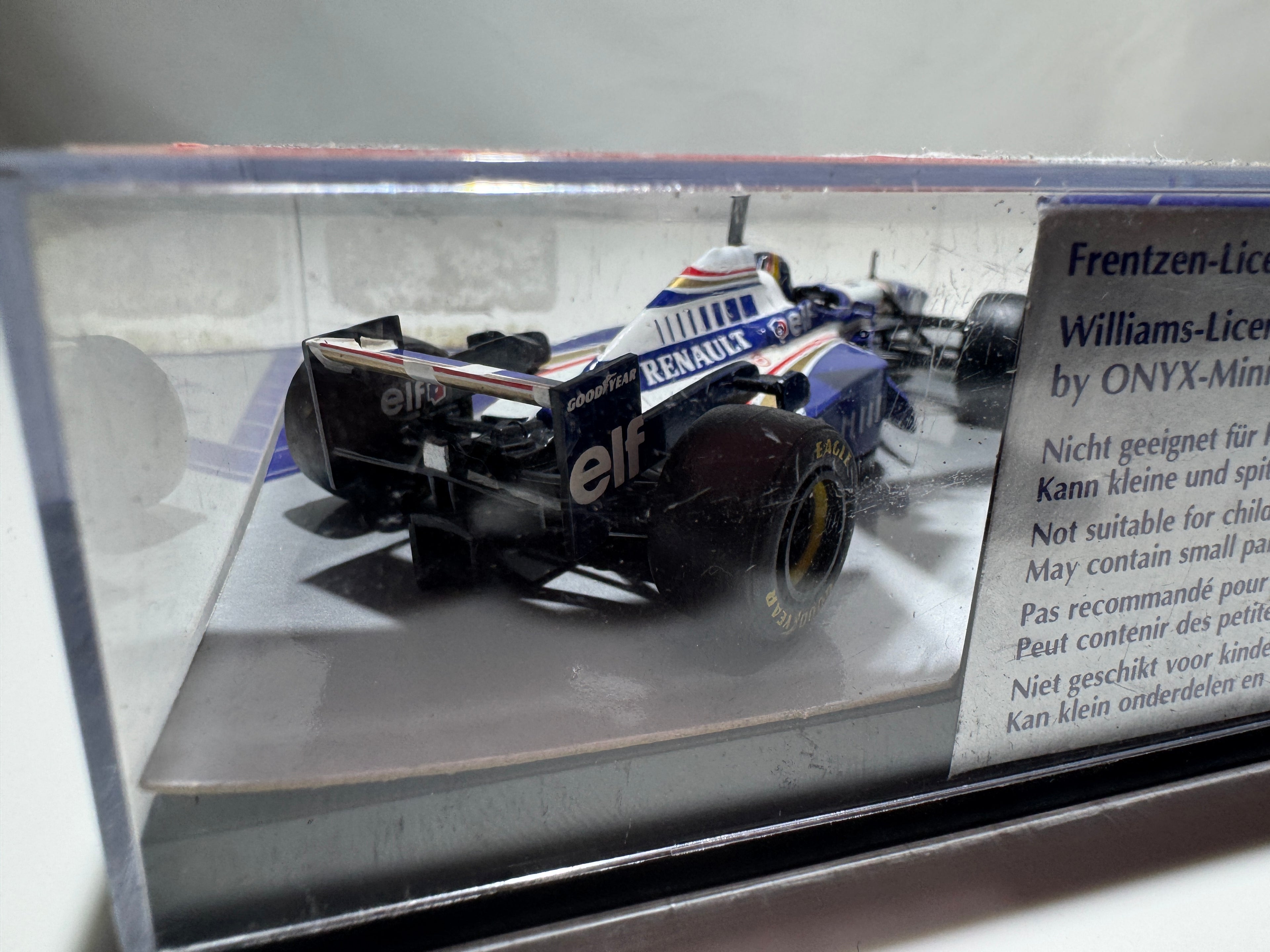 1:43 Heinz-Harald Frentzen Edition Williams-Renault 1996 Formel 1 Neu OVP 0006/3333 #542