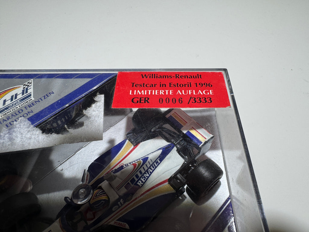 1:43 Heinz-Harald Frentzen Edition Williams-Renault 1996 Formel 1 Neu OVP 0006/3333 #542