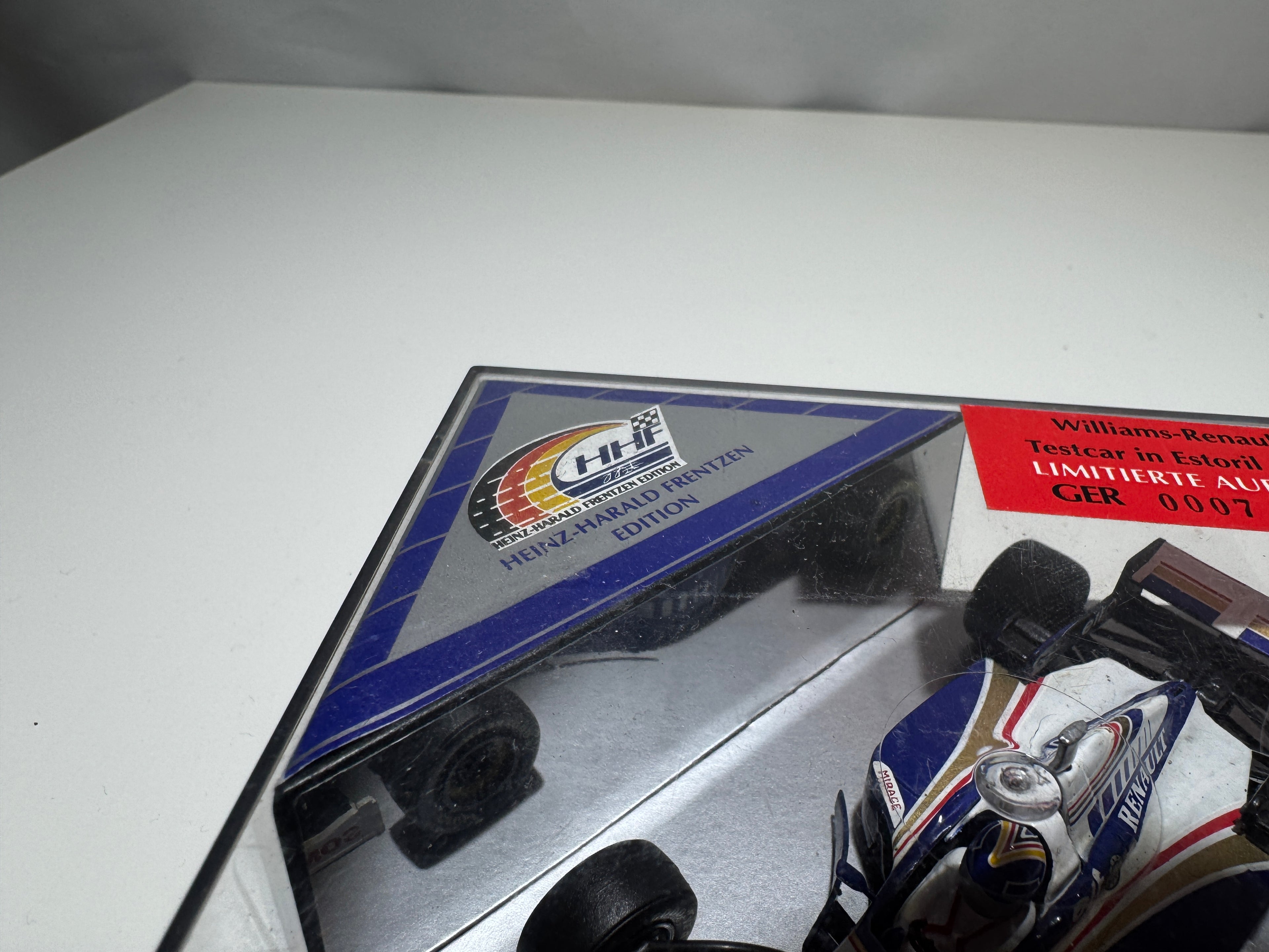 1:43 Heinz-Harald Frentzen Edition Williams-Renault 1996 Formel 1 Neu OVP 0007/3333 #543