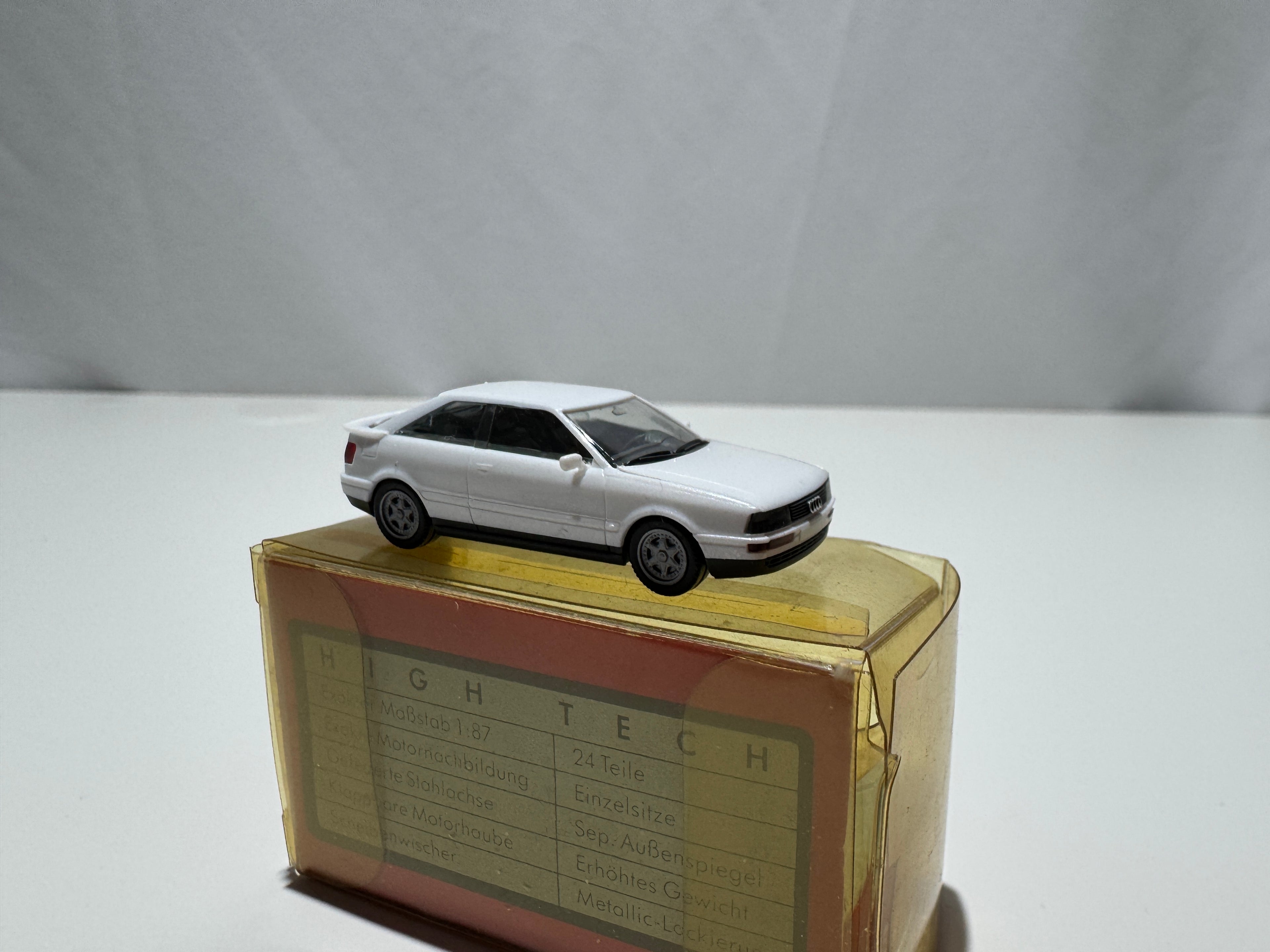 1:87 Herpa Audi 90 Quattro Coupe Weiß OVP #554