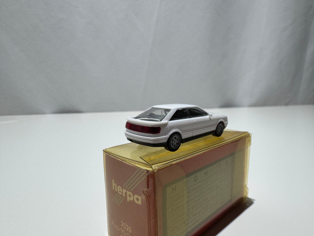 1:87 Herpa Audi 90 Quattro Coupe Weiß OVP #554