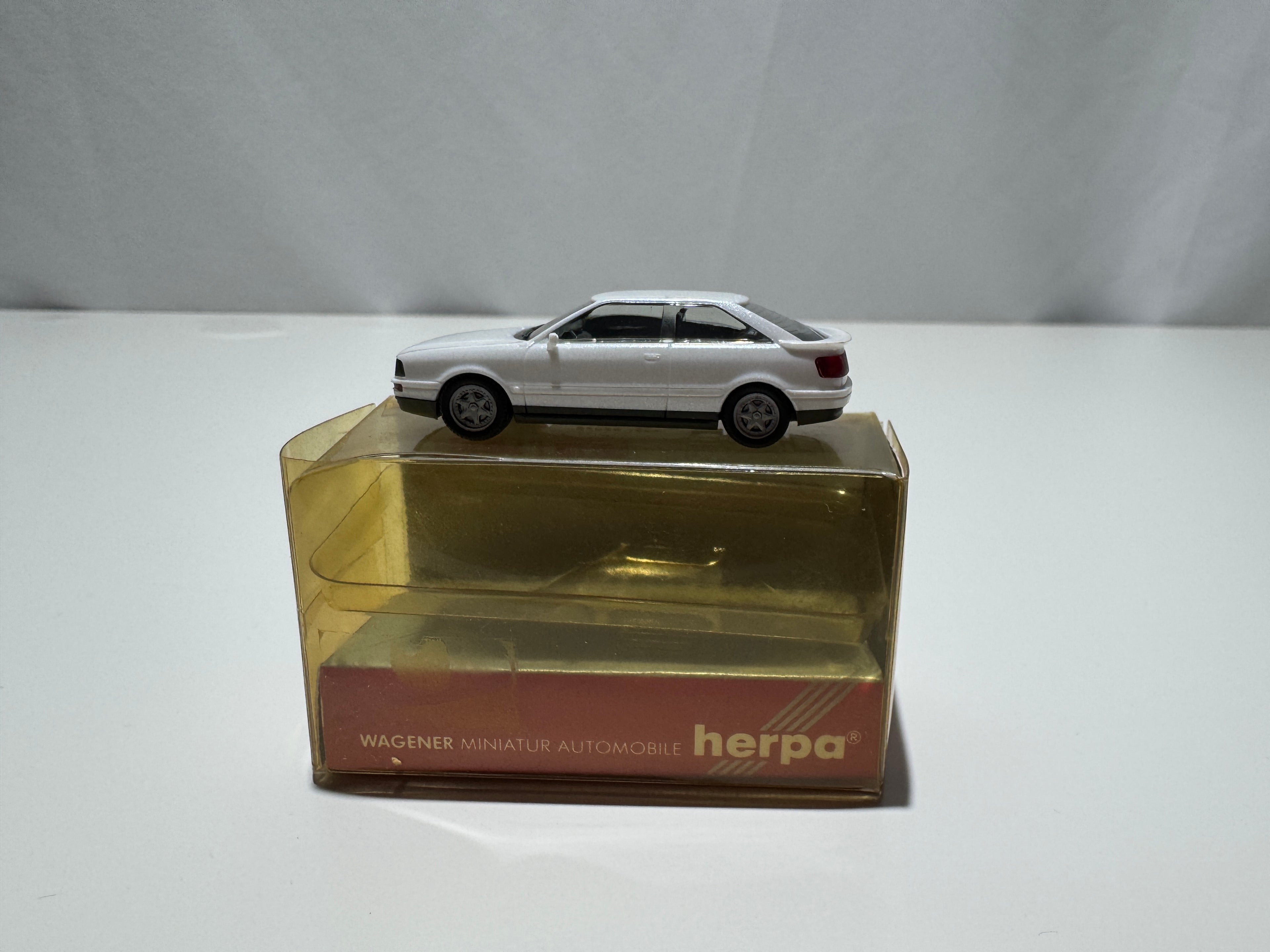 1:87 Herpa Audi 90 Quattro Coupe Weiß OVP #554