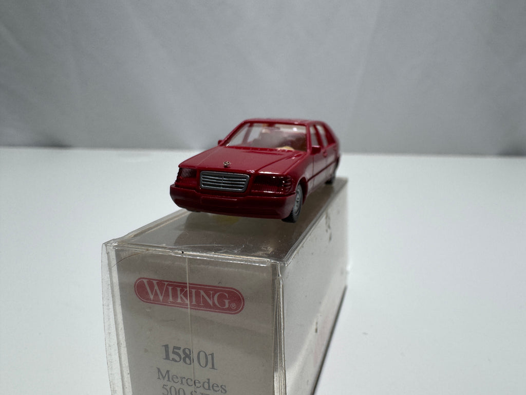 1:87 Wiking Mercedes-Benz 500 SEL Rot OVP #555