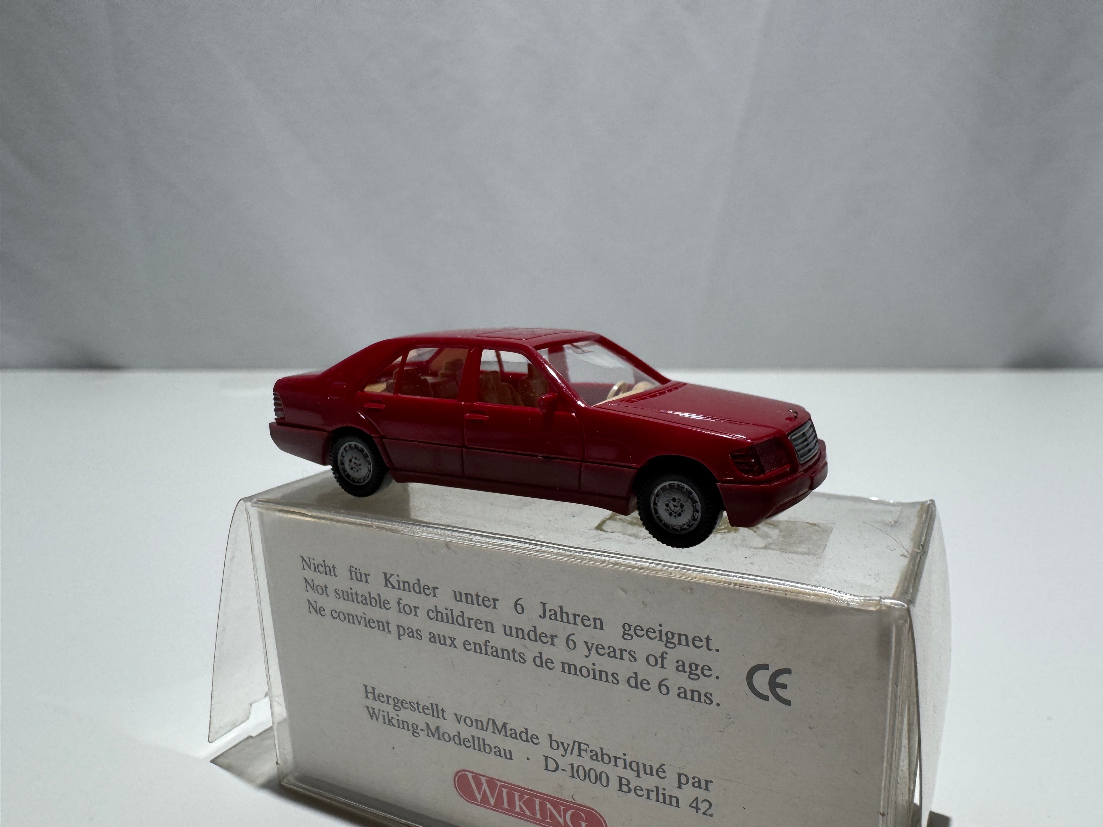 1:87 Wiking Mercedes-Benz 500 SEL Rot OVP #555