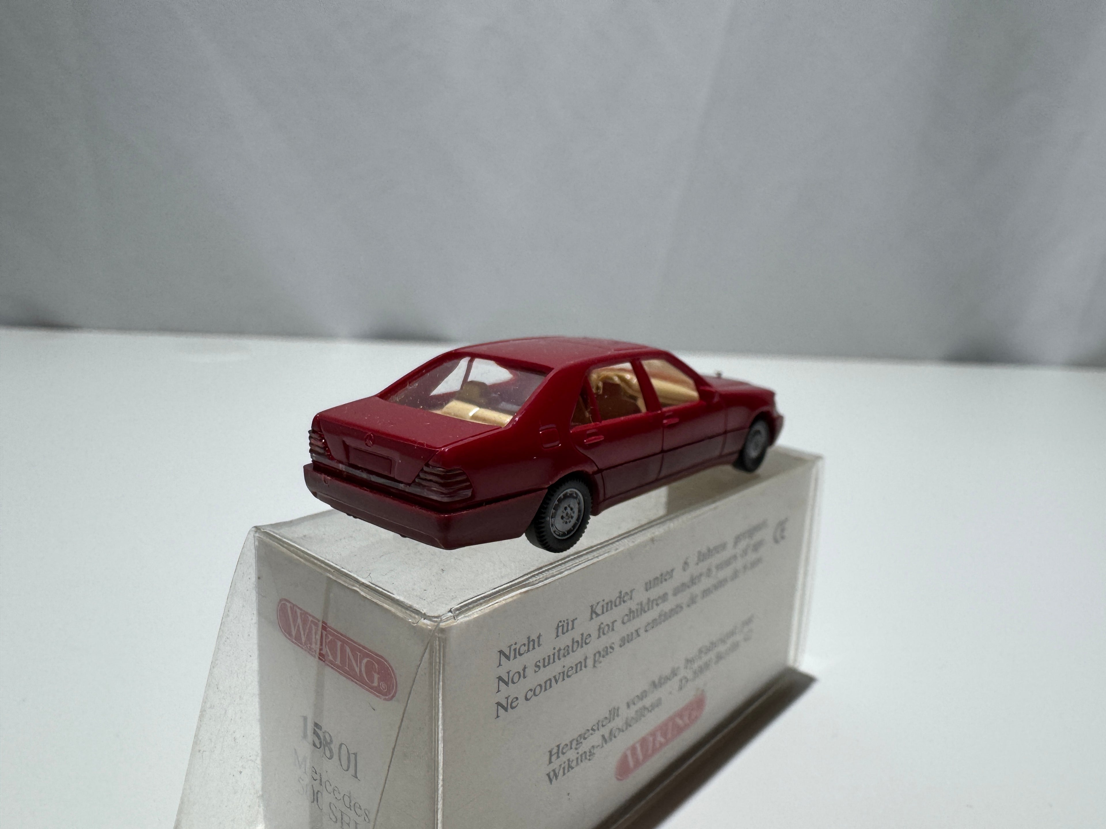 1:87 Wiking Mercedes-Benz 500 SEL Rot OVP #555