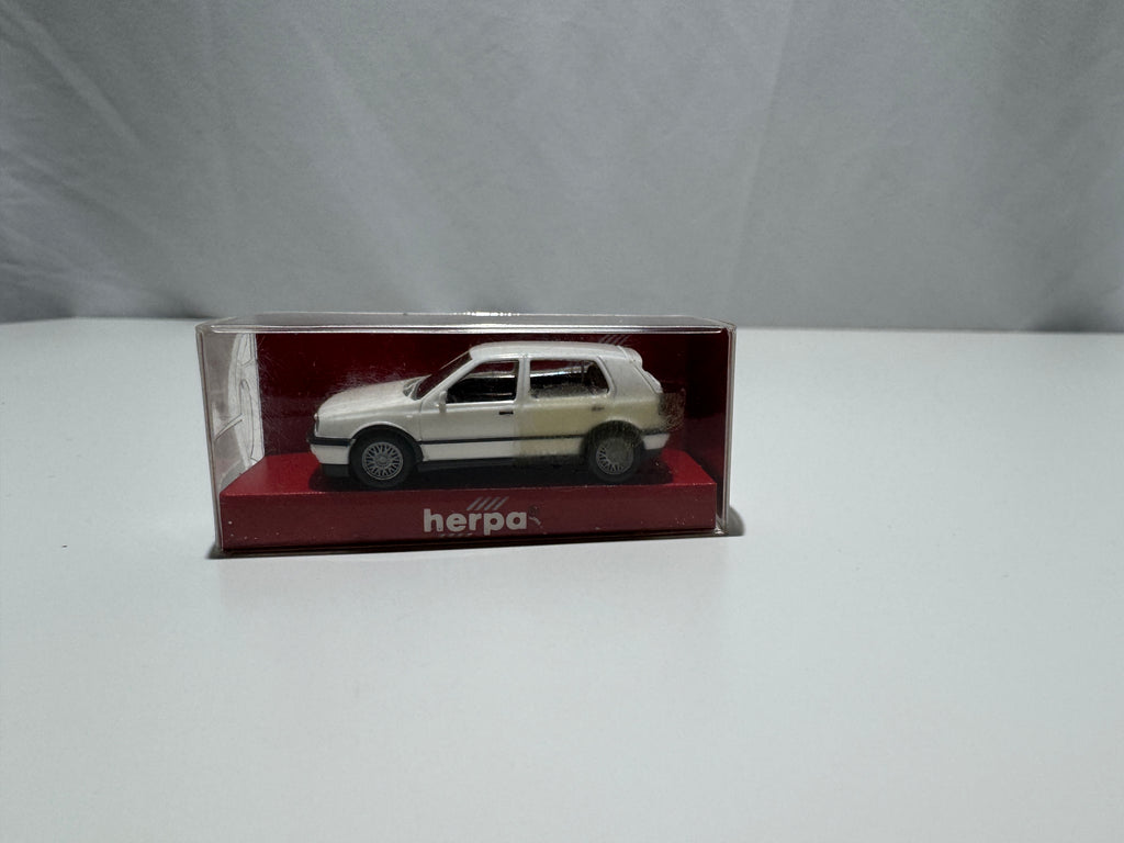 1:87 Herpa VW Volkswagen Golf 3 VR6 Weiß OVP #561