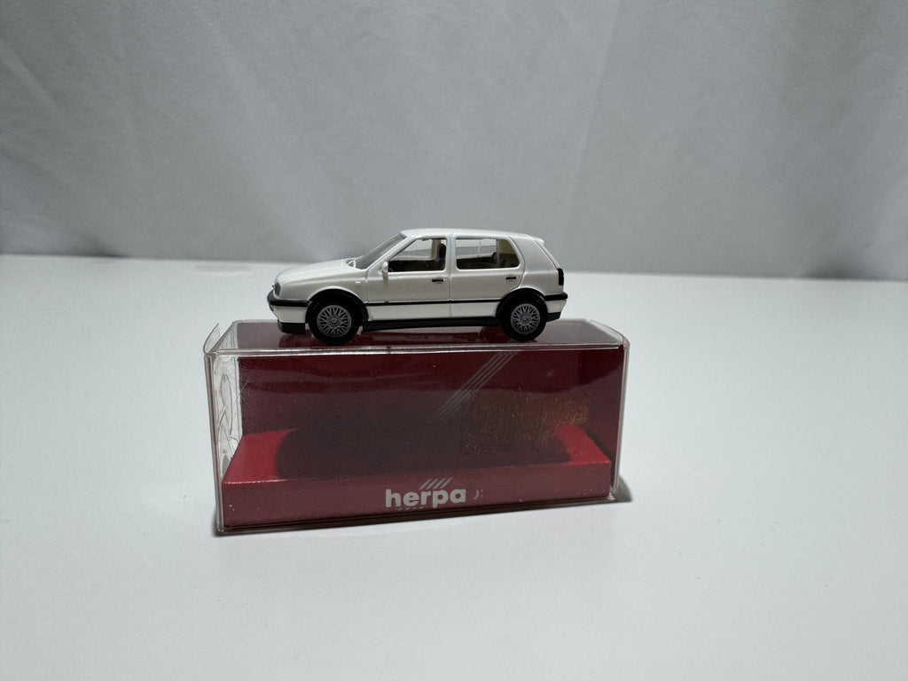 1:87 Herpa VW Volkswagen Golf 3 VR6 Weiß OVP #561