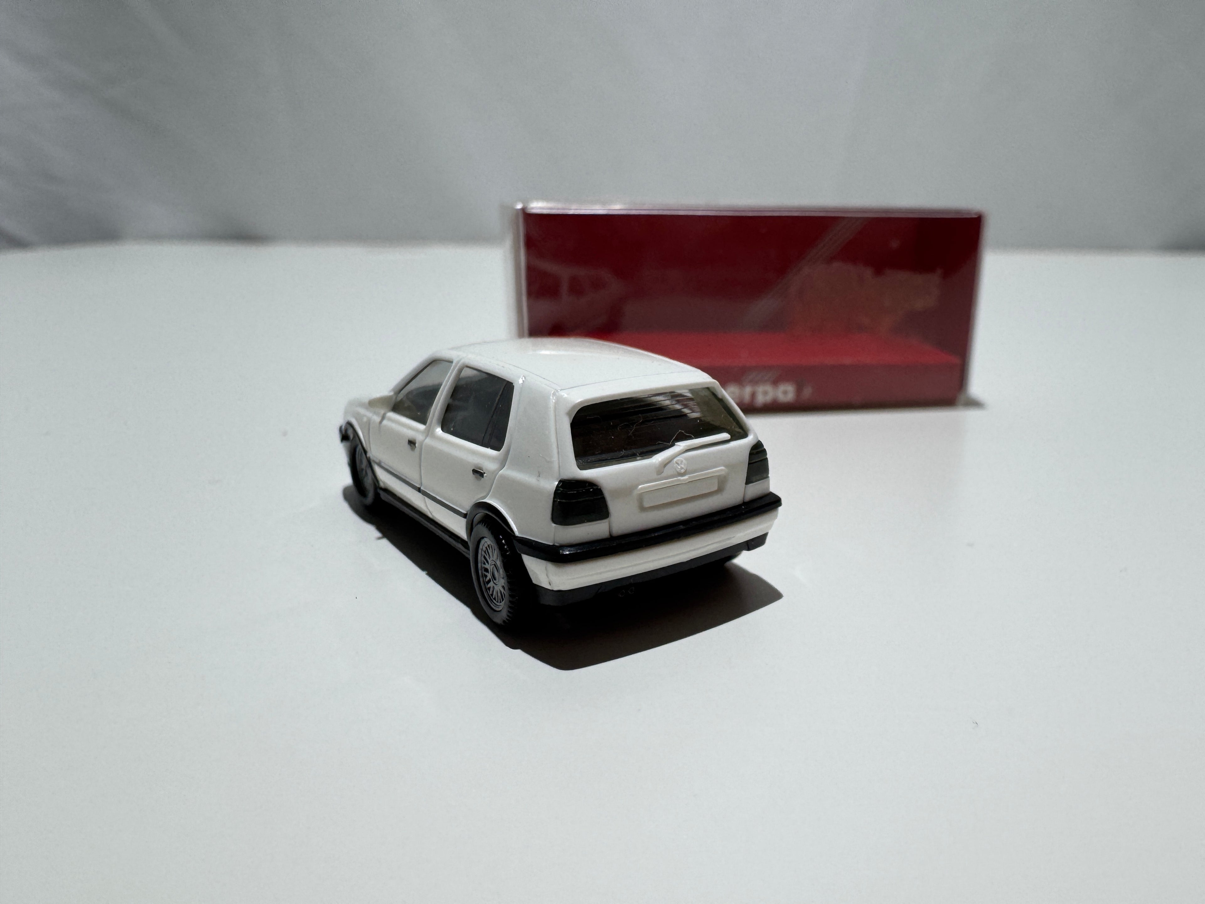 1:87 Herpa VW Volkswagen Golf 3 VR6 Weiß OVP #561