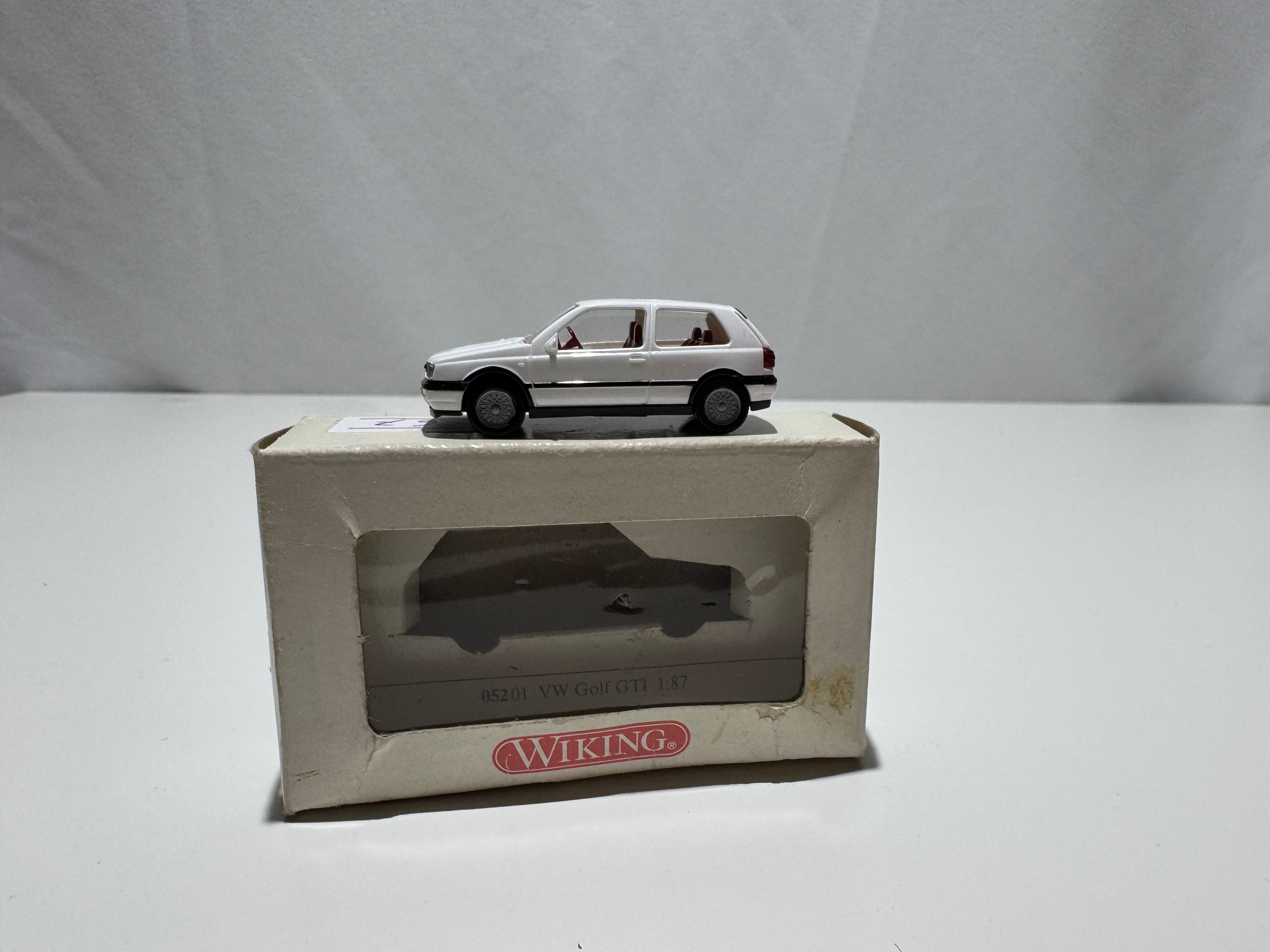 1:87 Wiking VW Volkswagen Golf 3 GTI  Weiß OVP #567