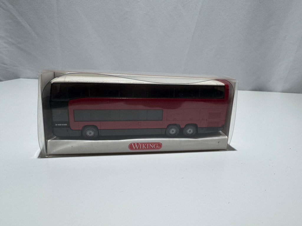 1:87 Wiking Mercedes-Benz O404 DD Reisebus Rot OVP #571