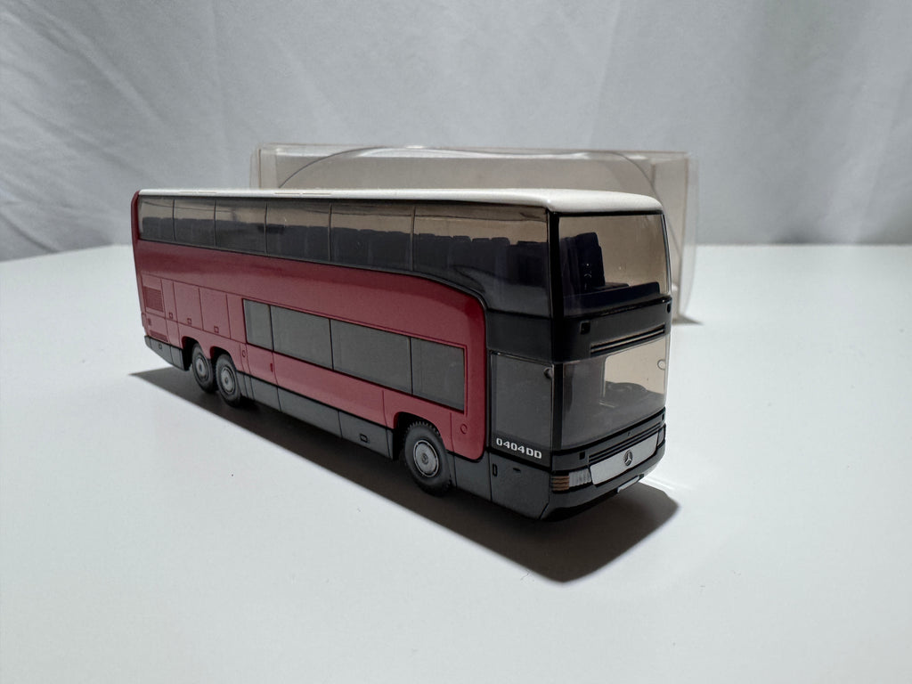 1:87 Wiking Mercedes-Benz O404 DD Reisebus Rot OVP #571